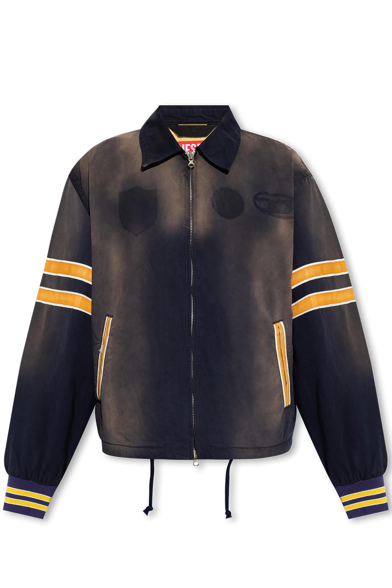 DIESEL J-kill Oversize Jacket in Blue | Lyst
