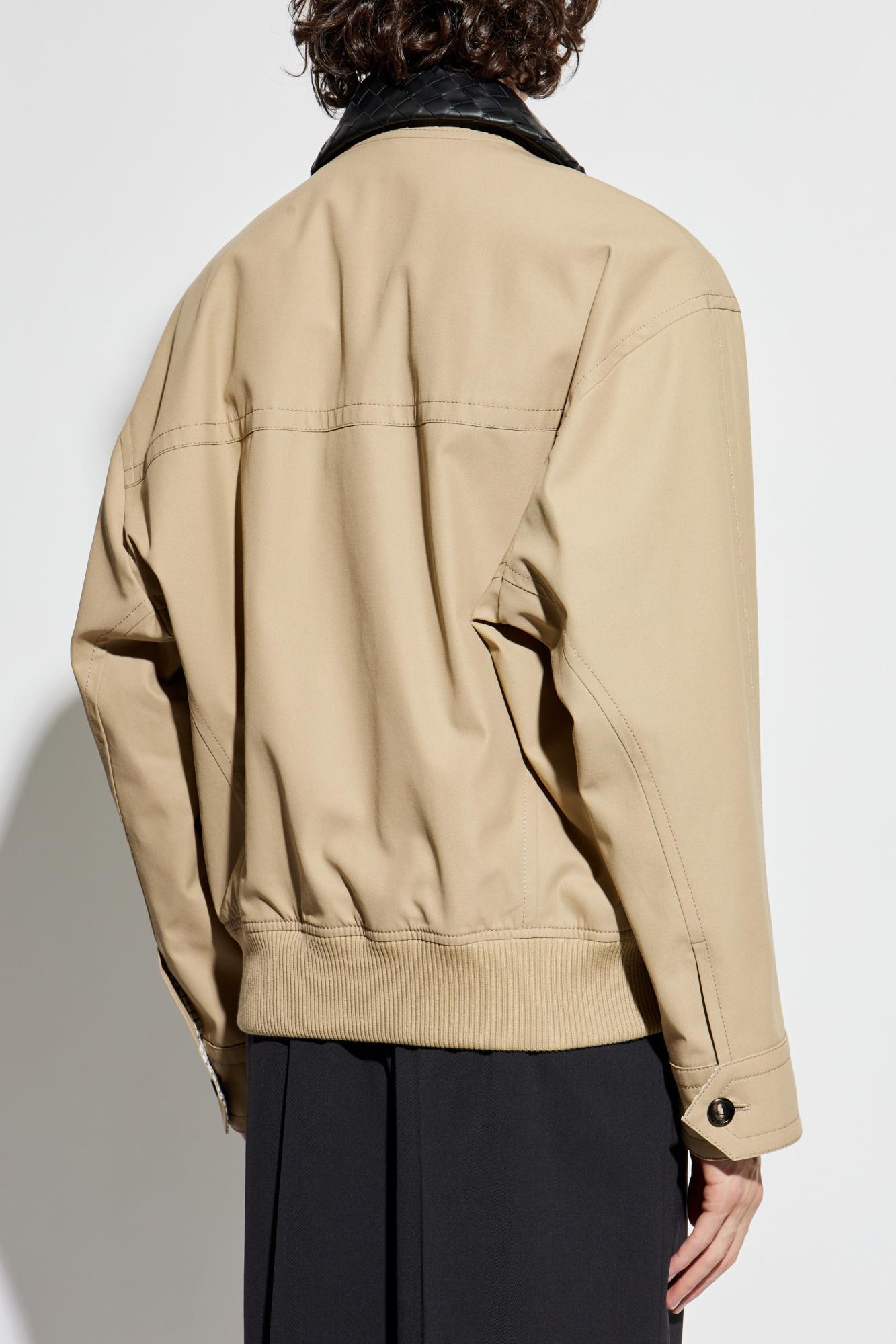ジャケット Bottega Veneta beige Jacket with Stand Collar Beige Jacket with Stand Collar Bottega Veneta - Vitkac AS