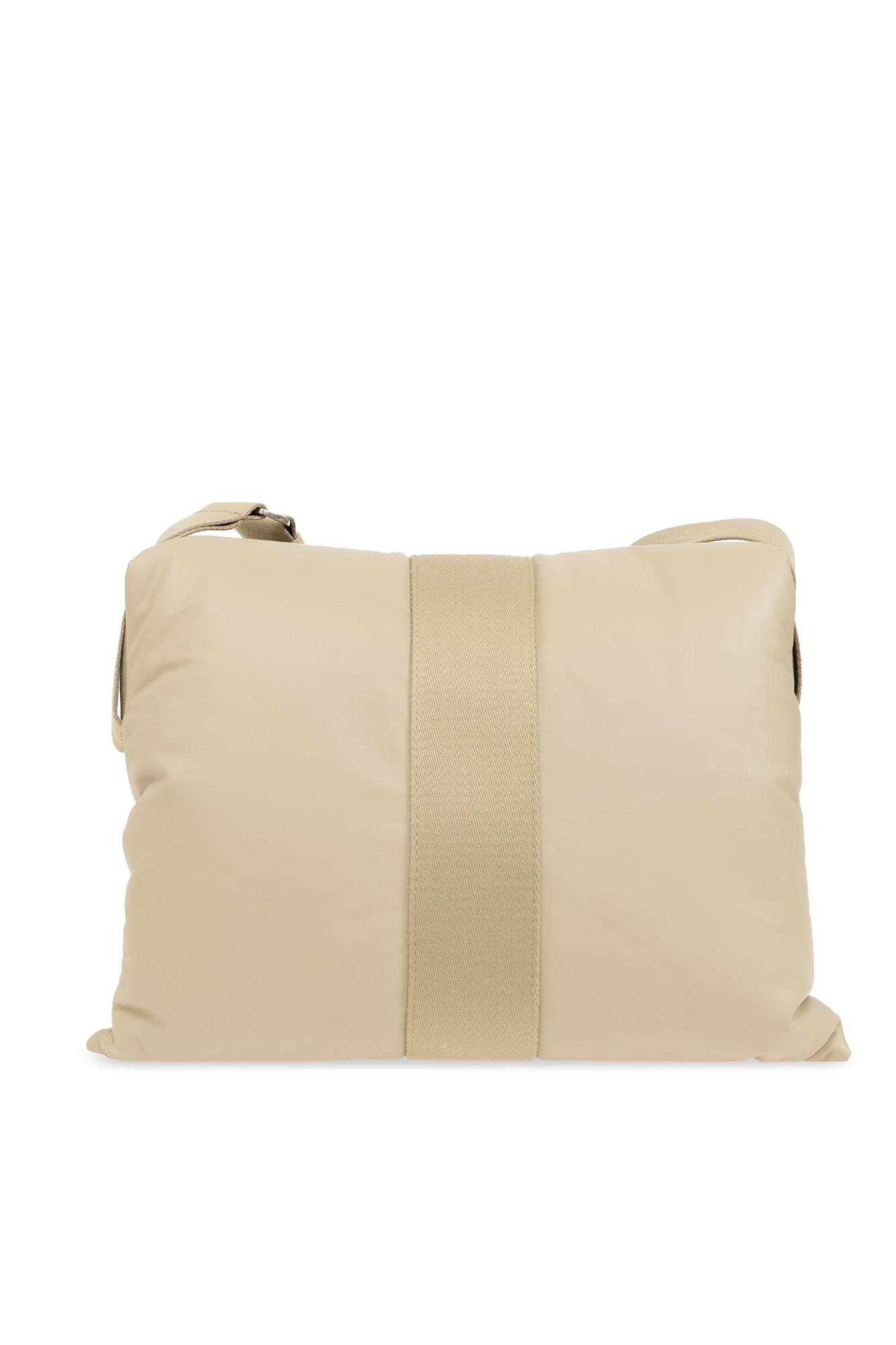 Burberry Equestrian Knight Pillow Crossbody Bag in Natural for Men