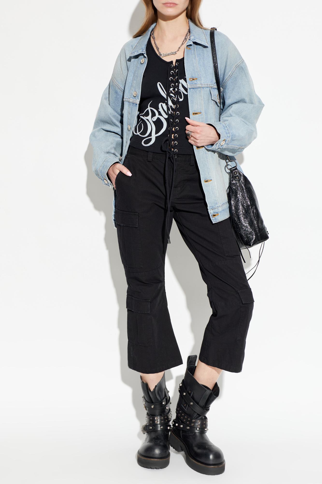 Balenciaga Sleeveless and tank tops for Women | Online Sale up to