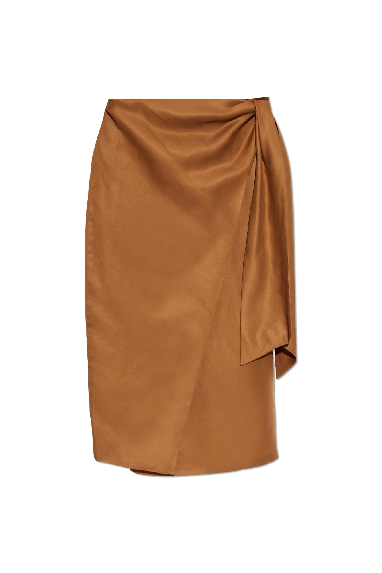 Max Mara Skirt Tequila in Brown | Lyst Canada