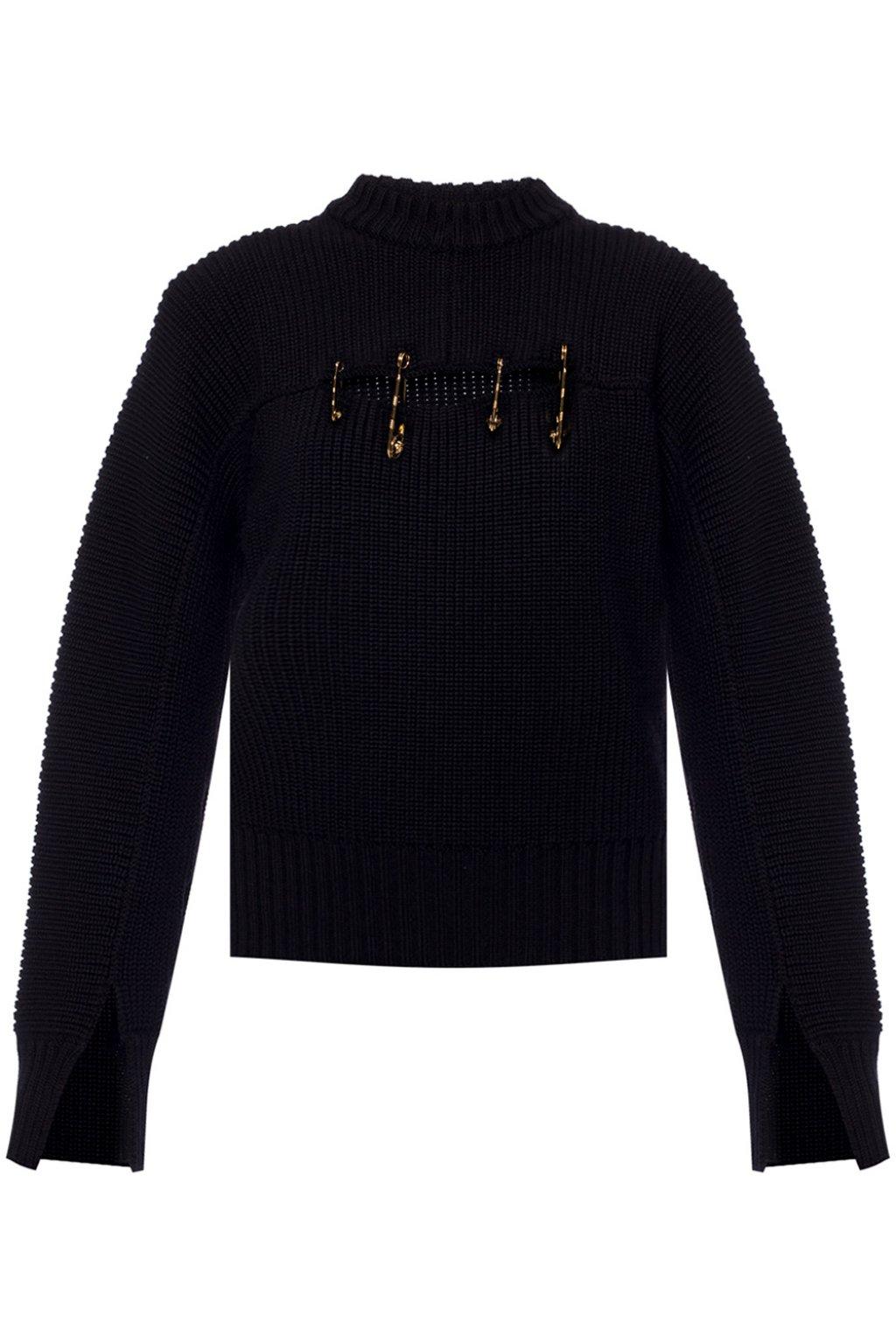 versace safety pin sweatshirt