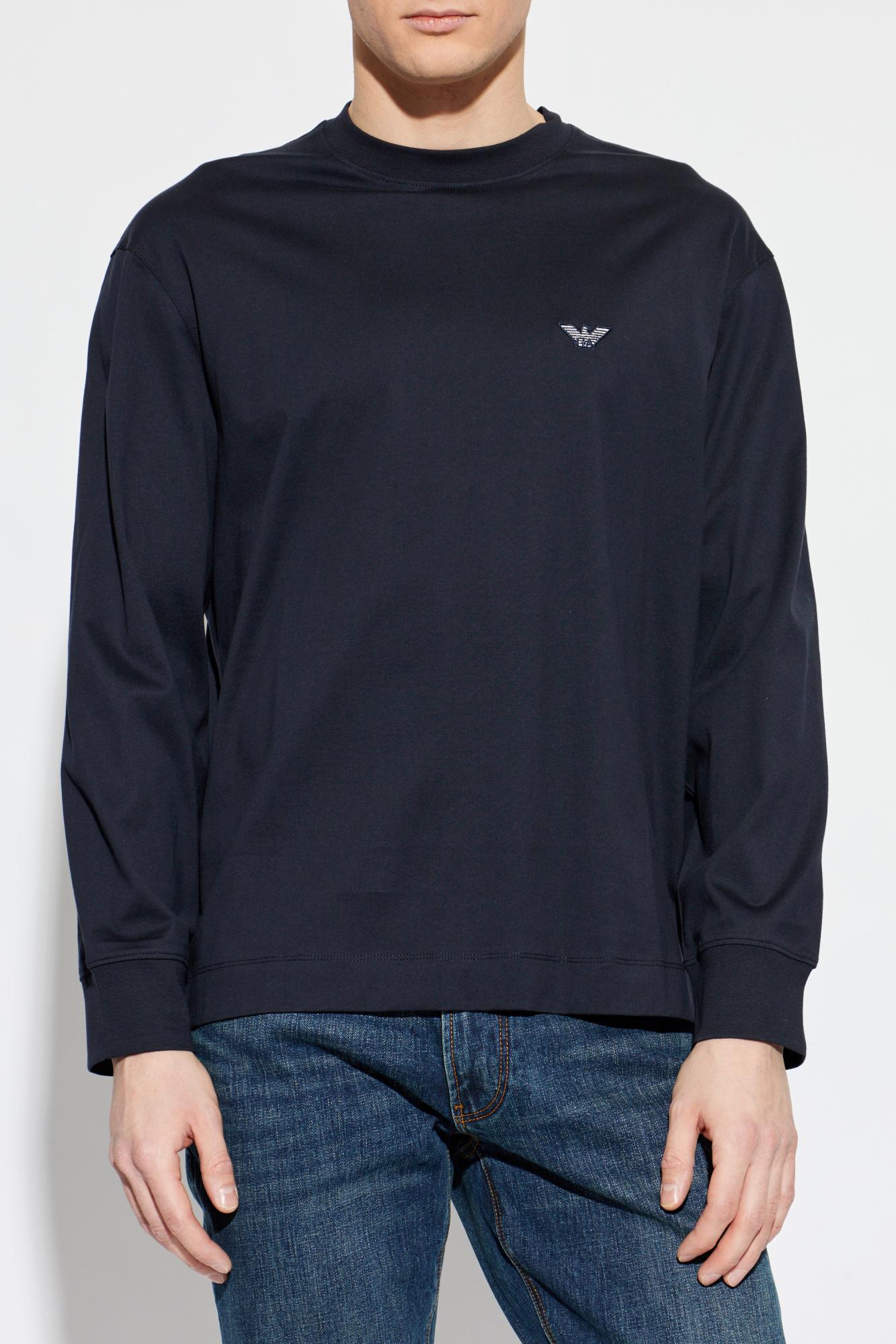 Emporio Armani Long-sleeve t-shirts for Men | Online Sale up to 79