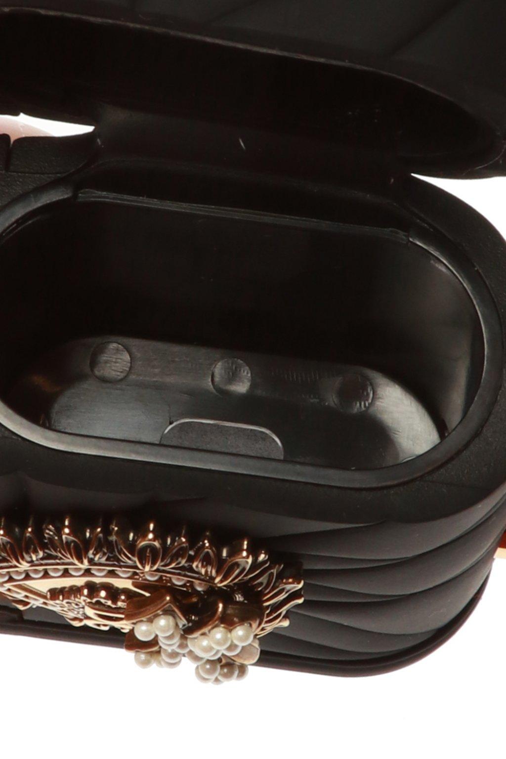 Dolce & Gabbana Devotion Airpods Case in Black | Lyst UK