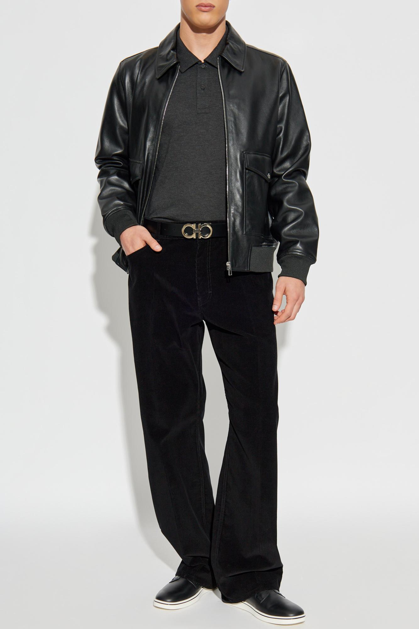 ジャケット・アウター PaulSmith leather grunge leather