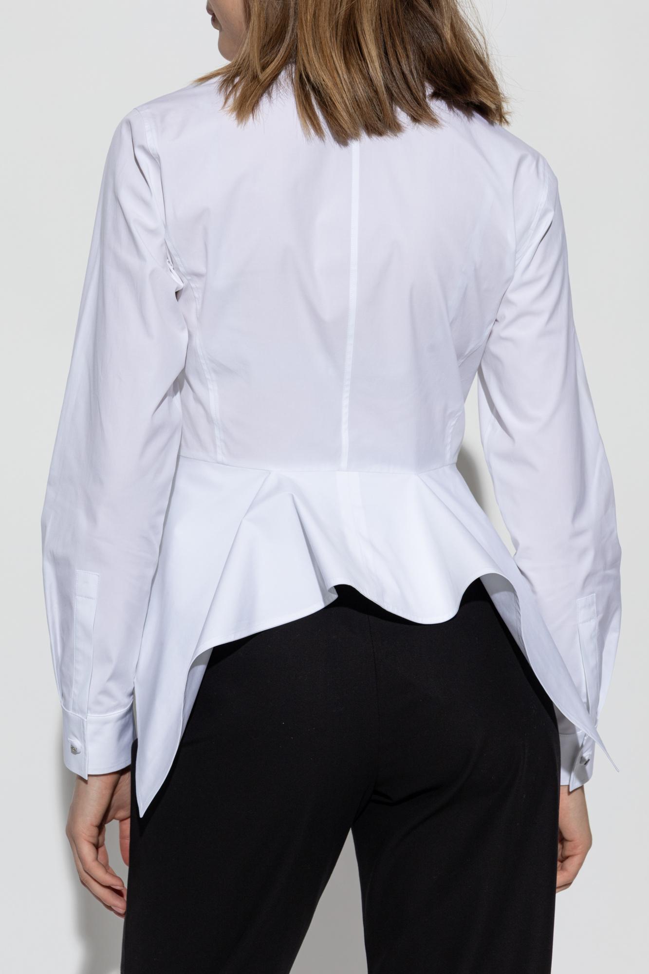 Tシャツ・カットソー Max Mara Max Mara Gamma Popeline Shirt Max Mara Shirt 'Gamma' in Black | Lyst