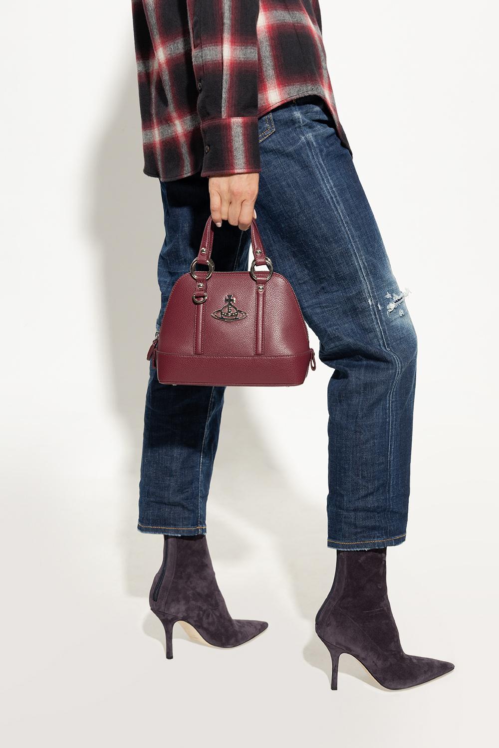 Burgundy vivienne shop westwood shoes