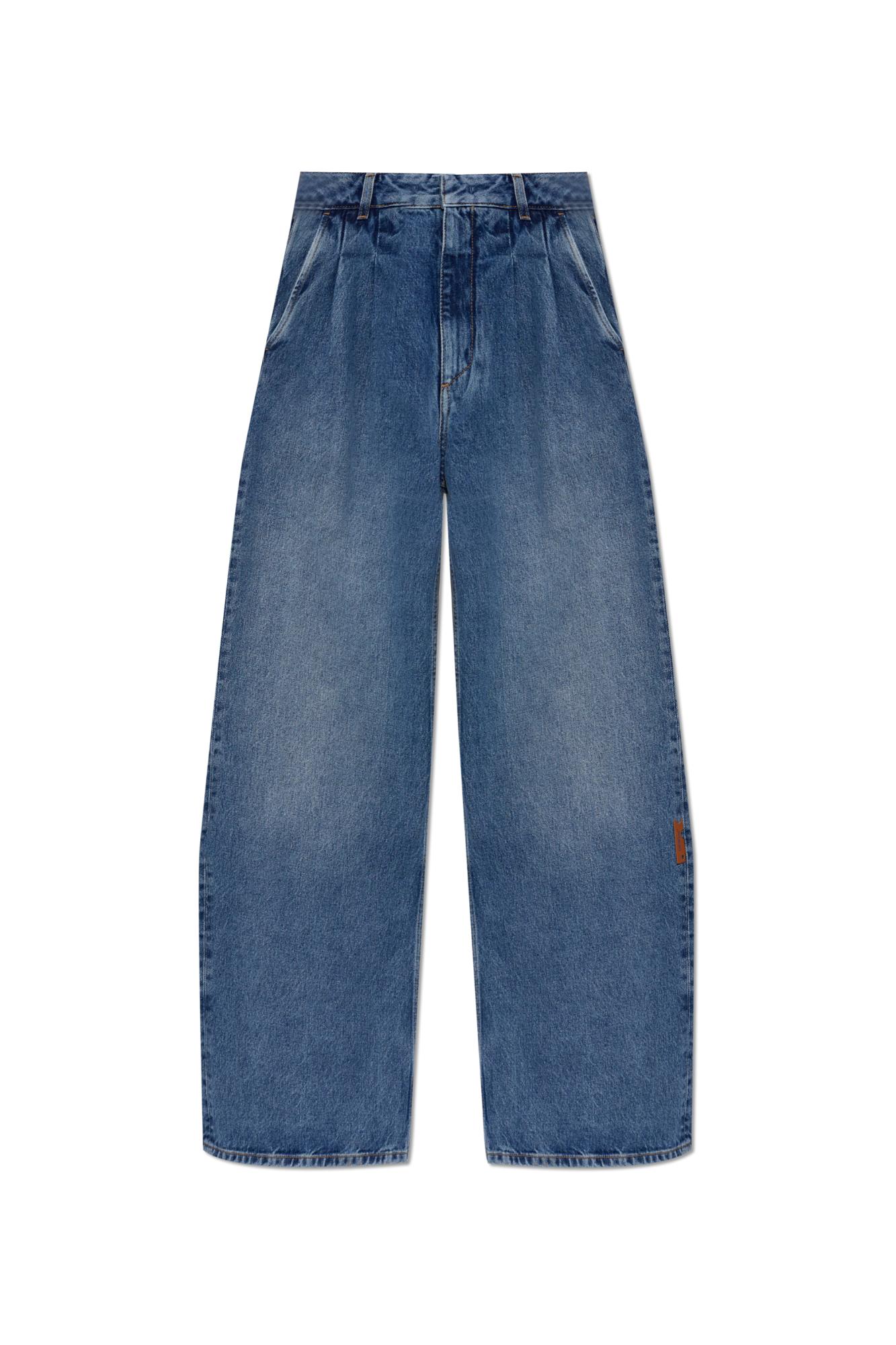 Off-White c/o Virgil Abloh Wide-leg jeans for Women | Online Sale