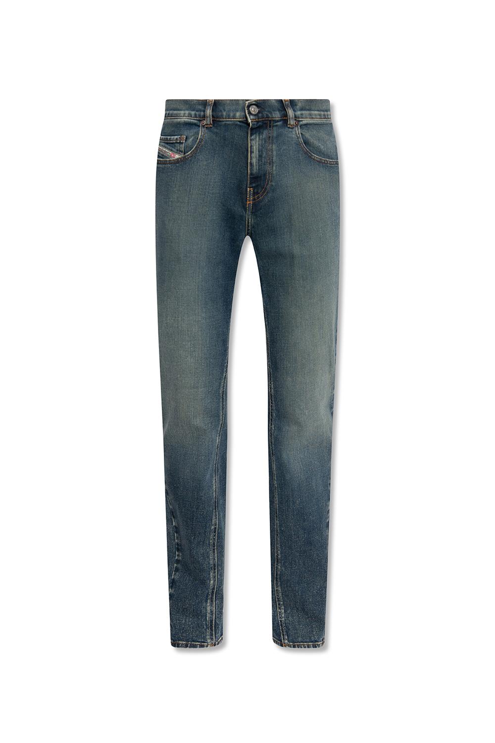 DIESEL Denim Bootcut Jeans 2021-nc in het Blauw voor heren Heren Kleding voor voor Jeans voor Bootcut jeans 