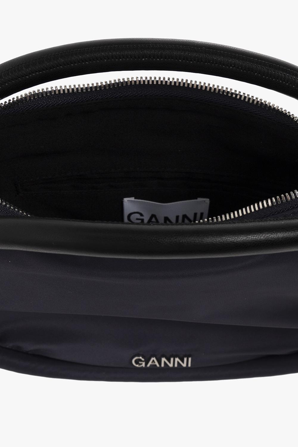 Ganni 'knot Mini' Shoulder Bag in Black | Lyst