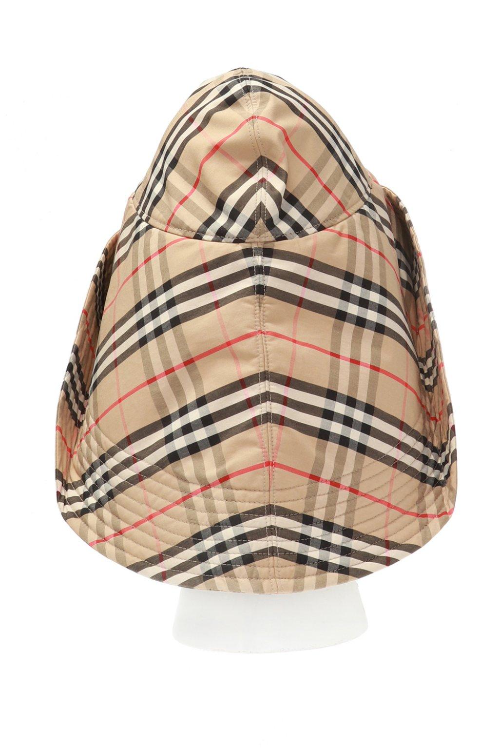 Burberry Animalprint Technicaltwill Rain Hat for Men Lyst