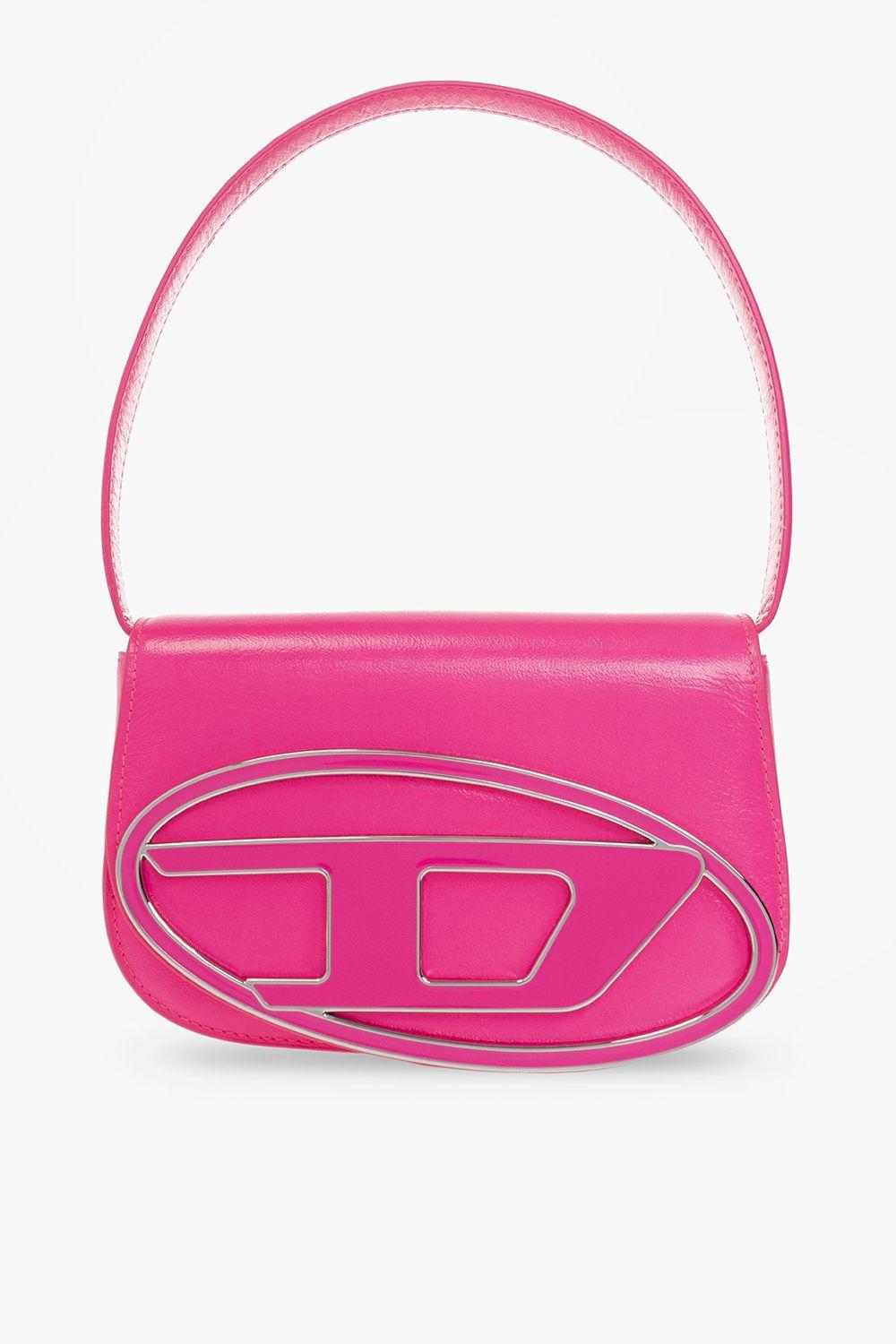 DIESEL 1DR Metallic Shoulder Bag - Pink