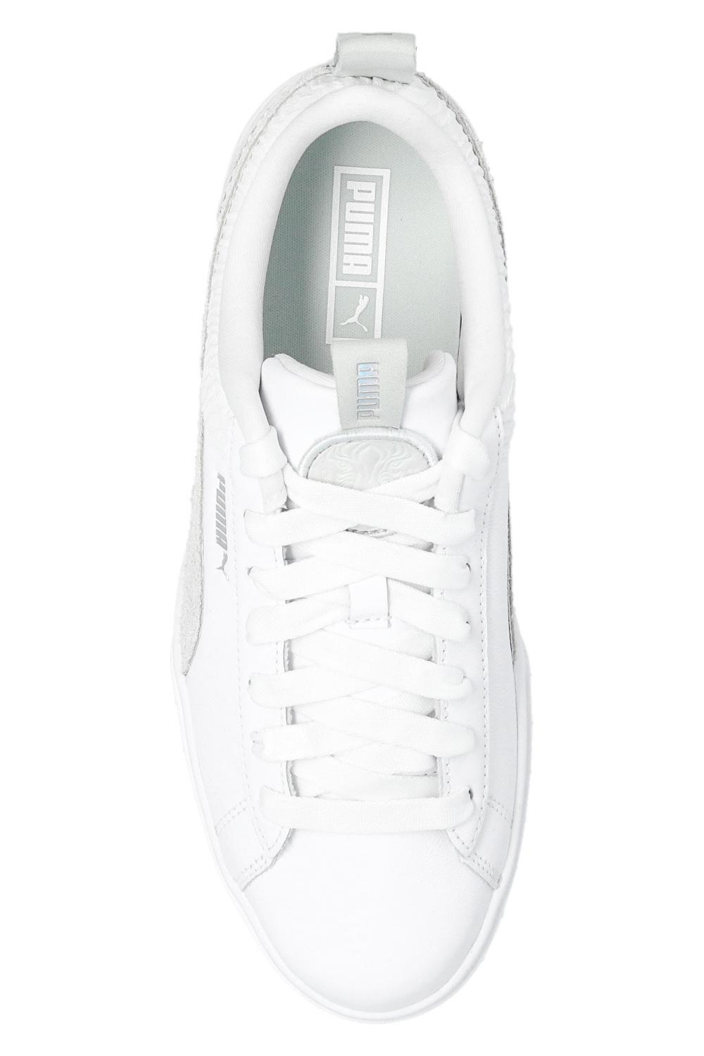 PUMA Leather 'mayze St Wns' Sneakers in White | Lyst