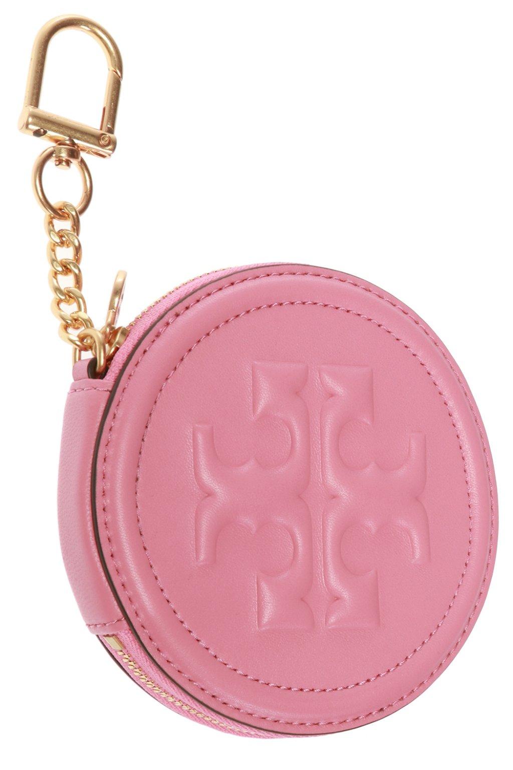 Tory Burch Soft Fleming Coin Pouch in Pink | Lyst