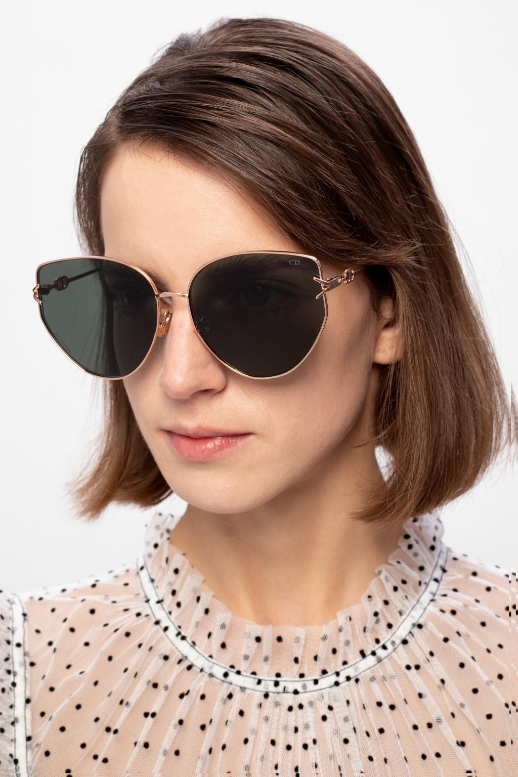 Dior 'gipsy 1' Sunglasses in Metallic | Lyst UK