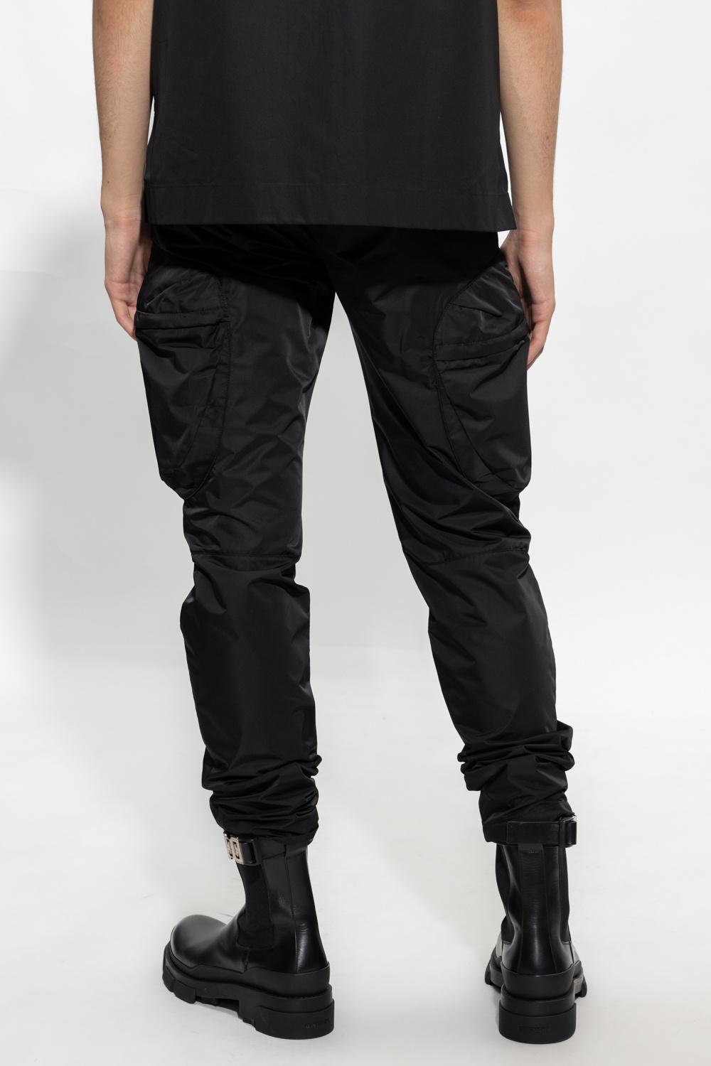 Givenchy Black Leather Rottweiler Trousers L Givenchy | TLC