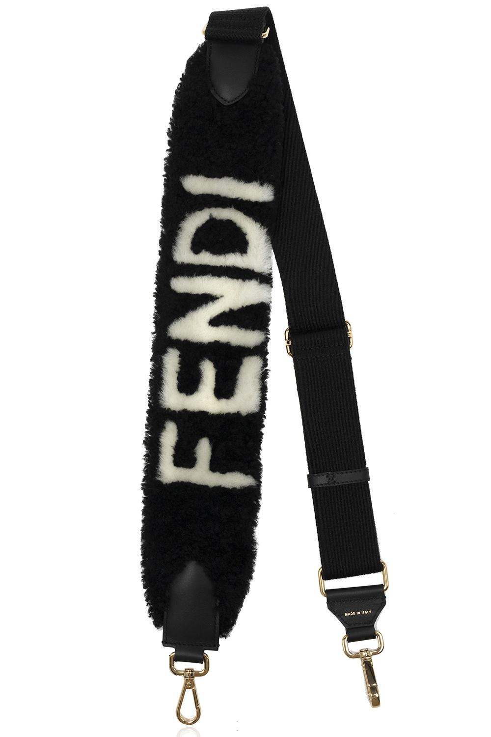 fendi logo strap bolsa