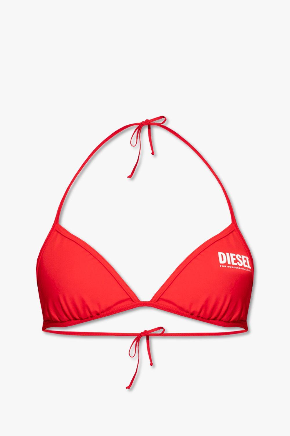 DIESEL 'bfb-sees' Swimsuit Top in Red | Lyst
