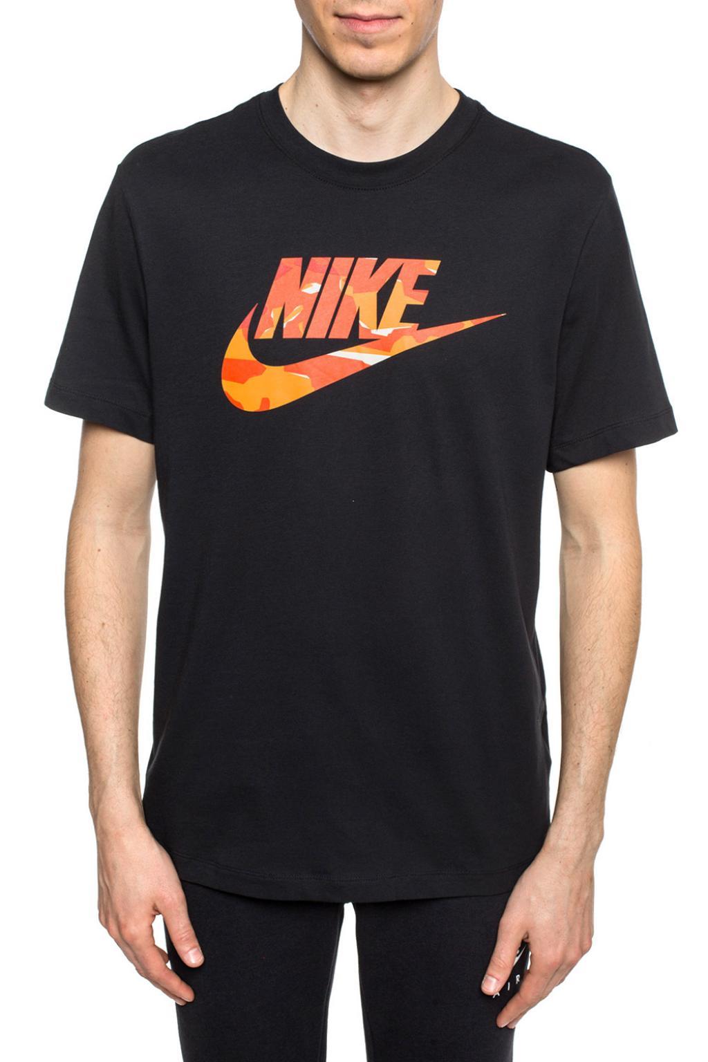 nike camo logo t shirt