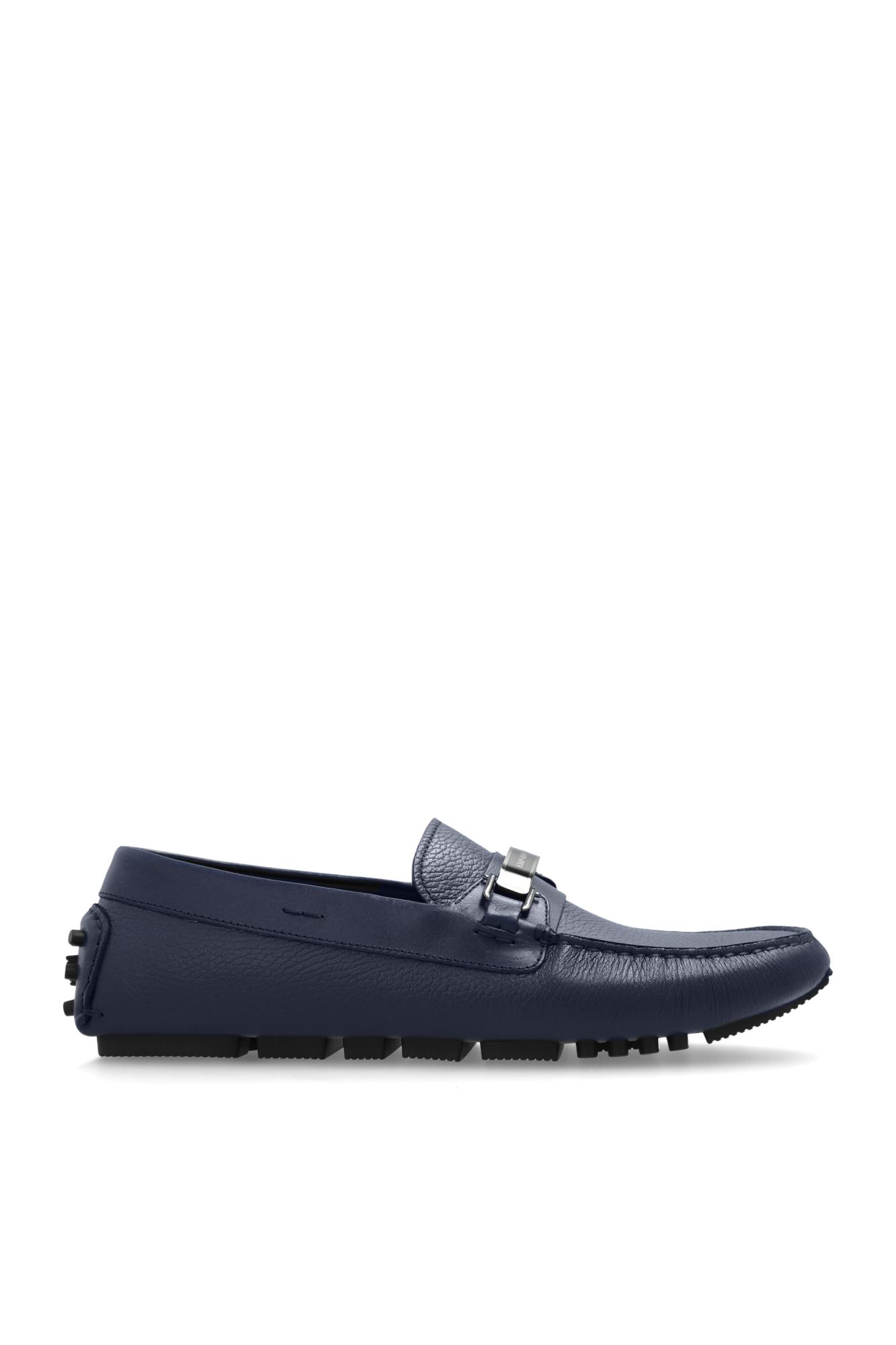 Armani loafer shoes best sale