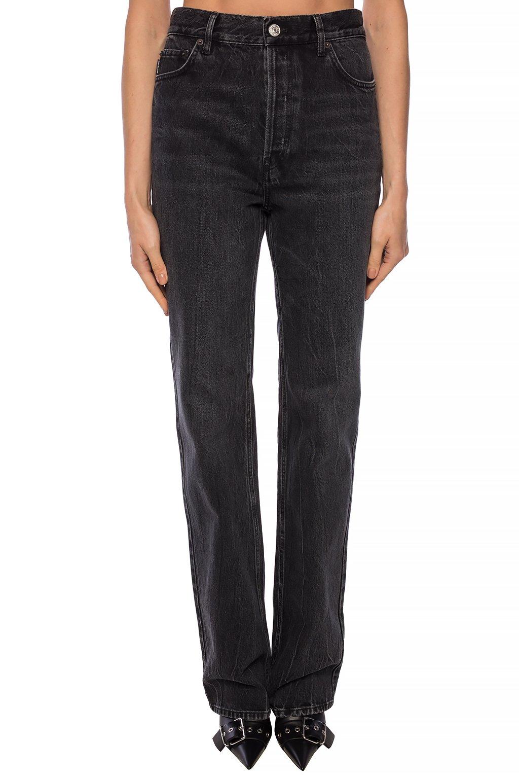 balenciaga logo jeans