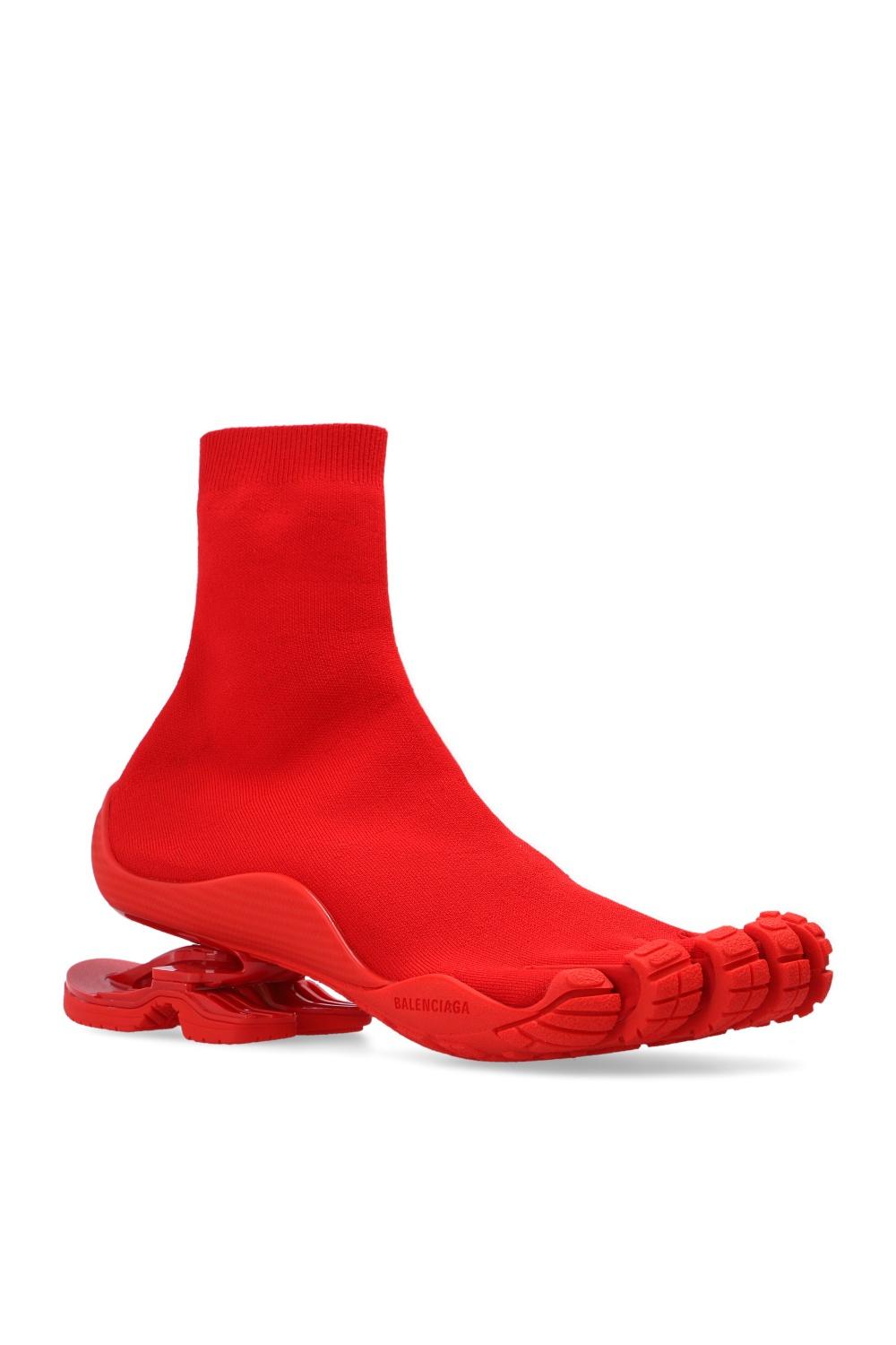 Balenciaga Sock Sneakers in Red for Men | Lyst