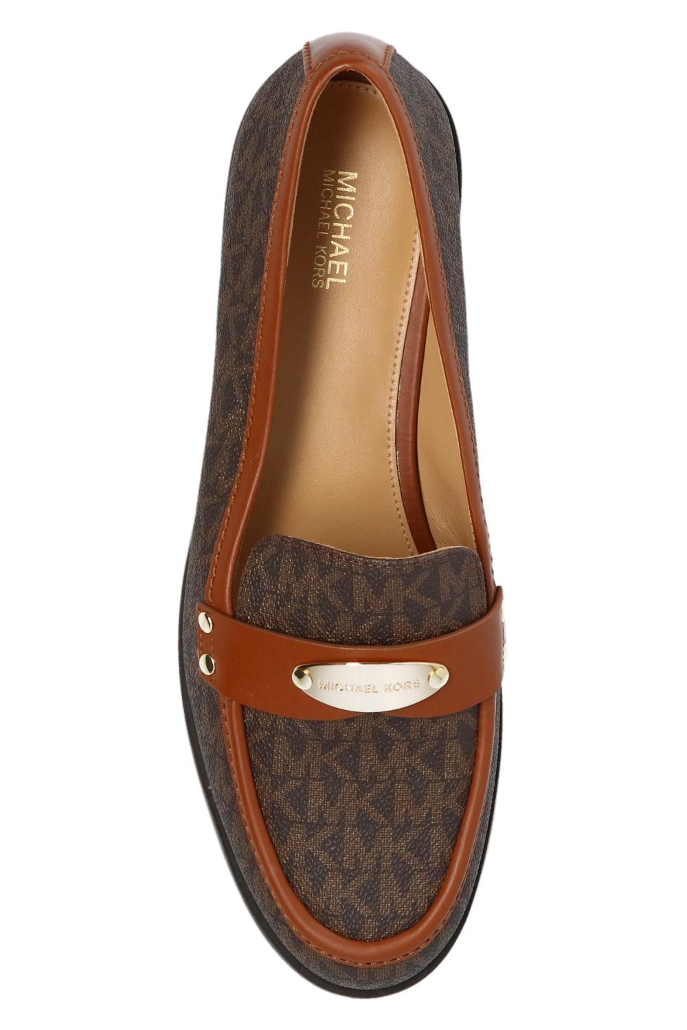MICHAEL Michael Kors 'finley' Loafers in Brown | Lyst