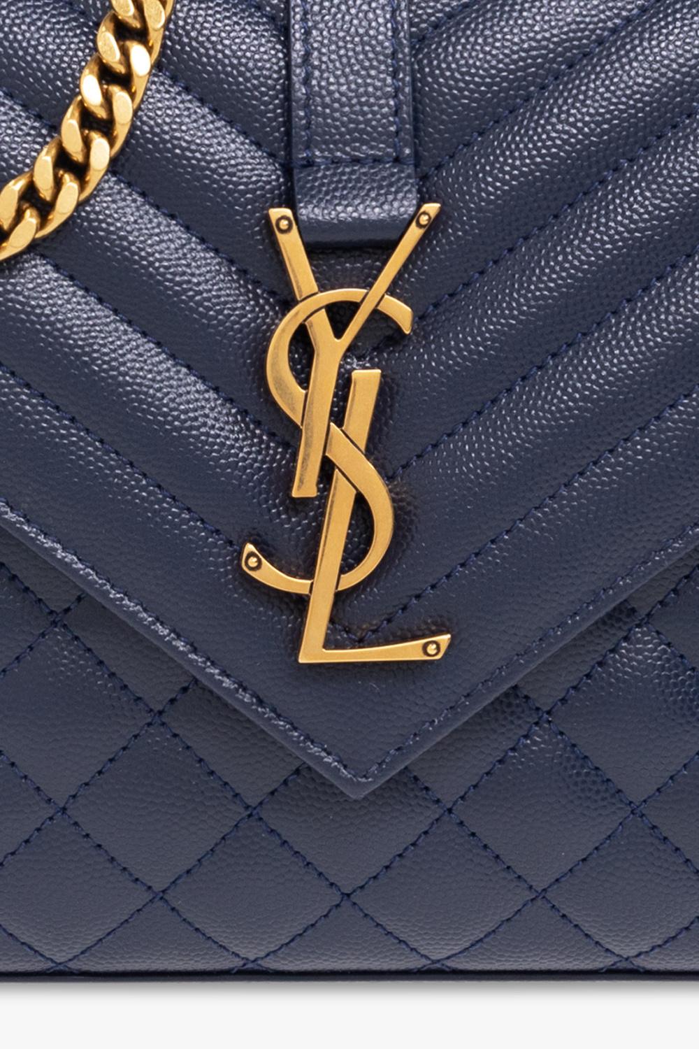 Saint Laurent Envelope Medium Leather Shoulder Bag – Bluefly