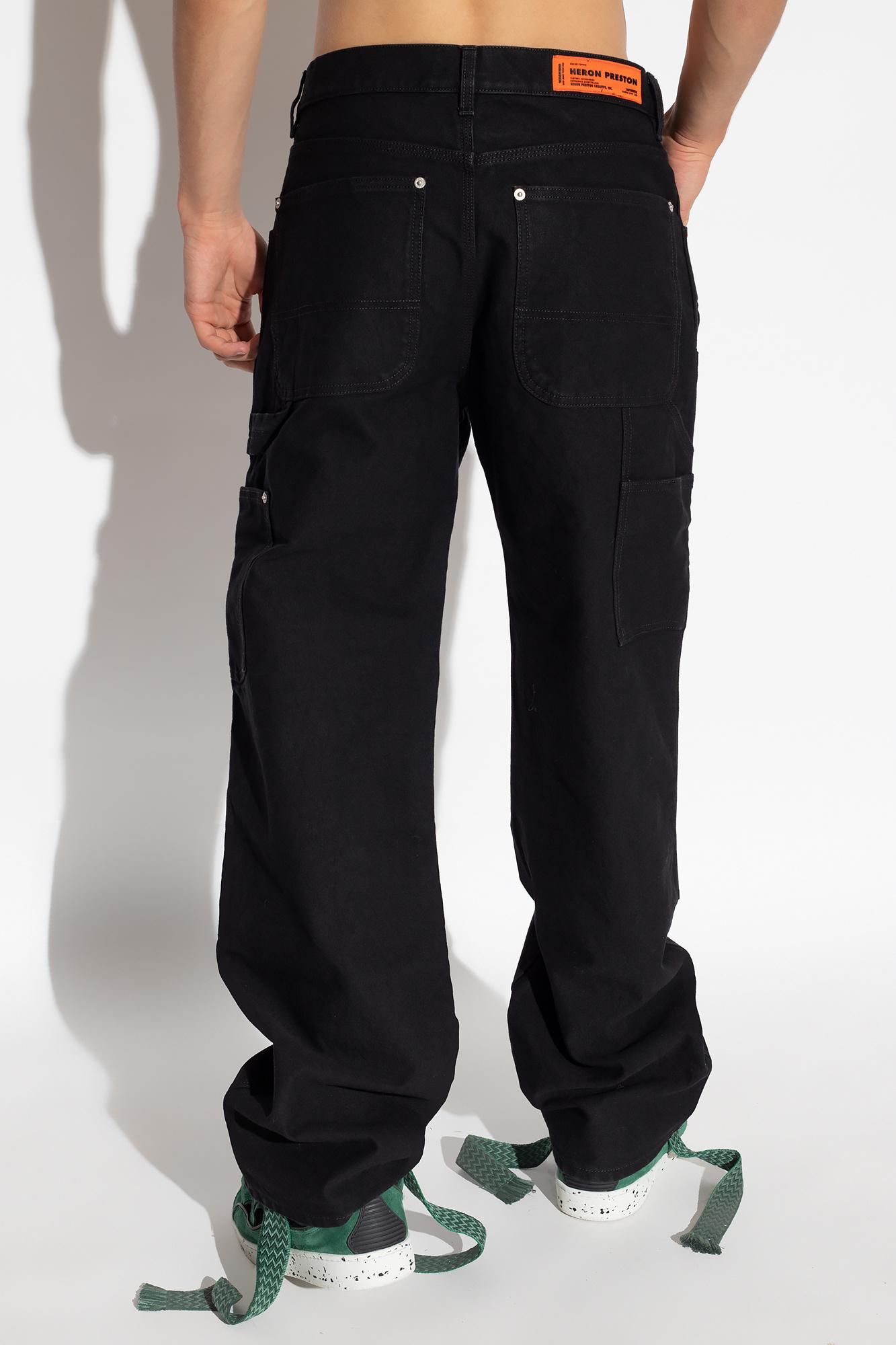 HERON PRESTON - Logo Trousers