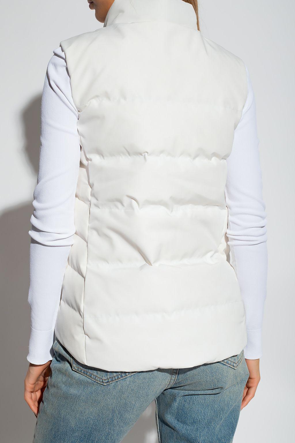 Canada Goose Down Vest in White | Lyst