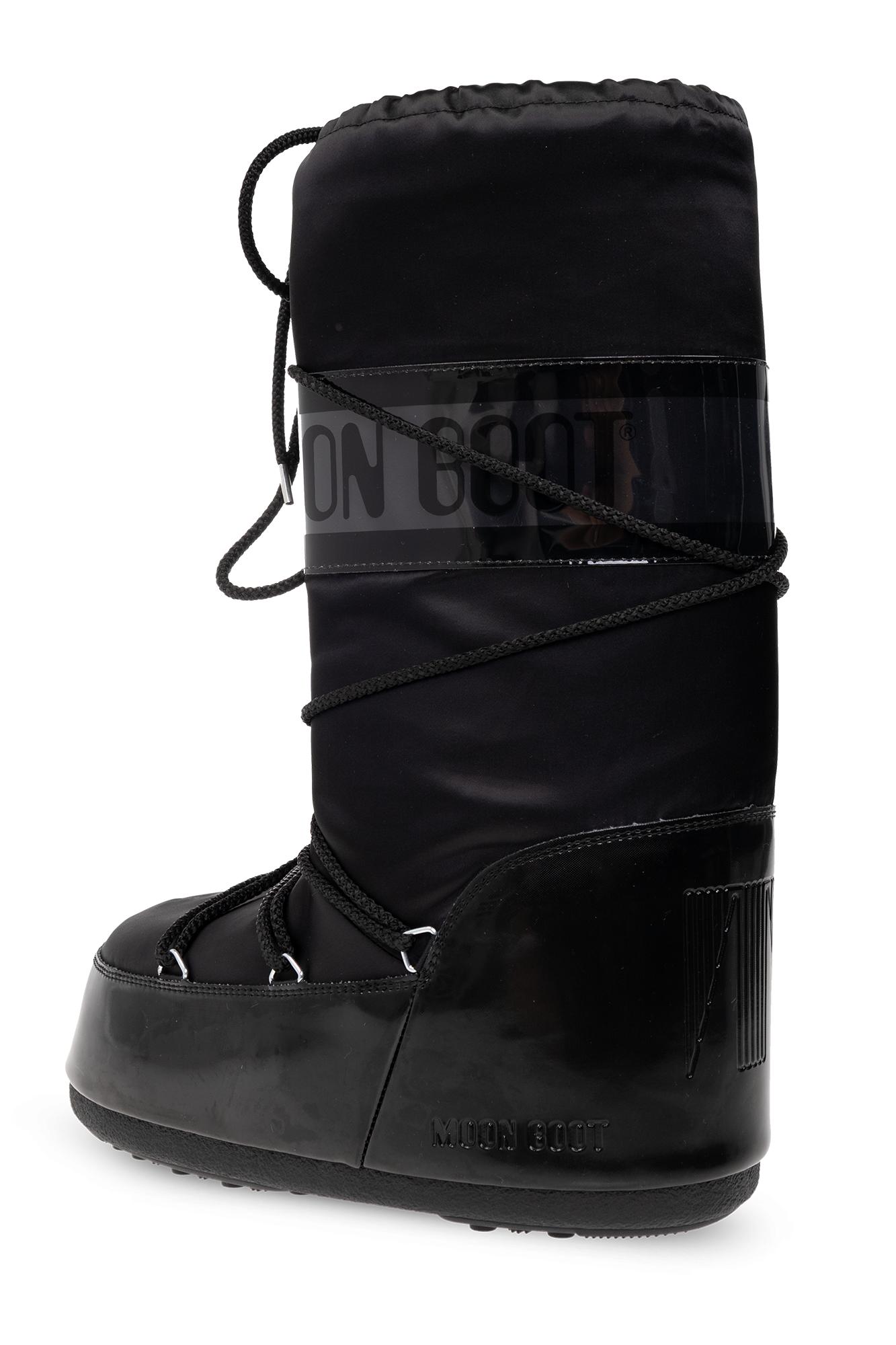Moon Boot icon Glance Snow Boots in Black for Men Lyst