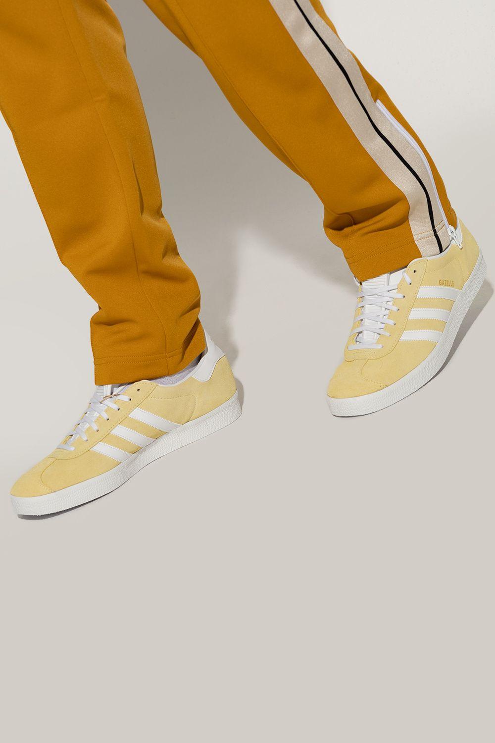 adidas Originals 'gazelle' Sneakers in Yellow | Lyst