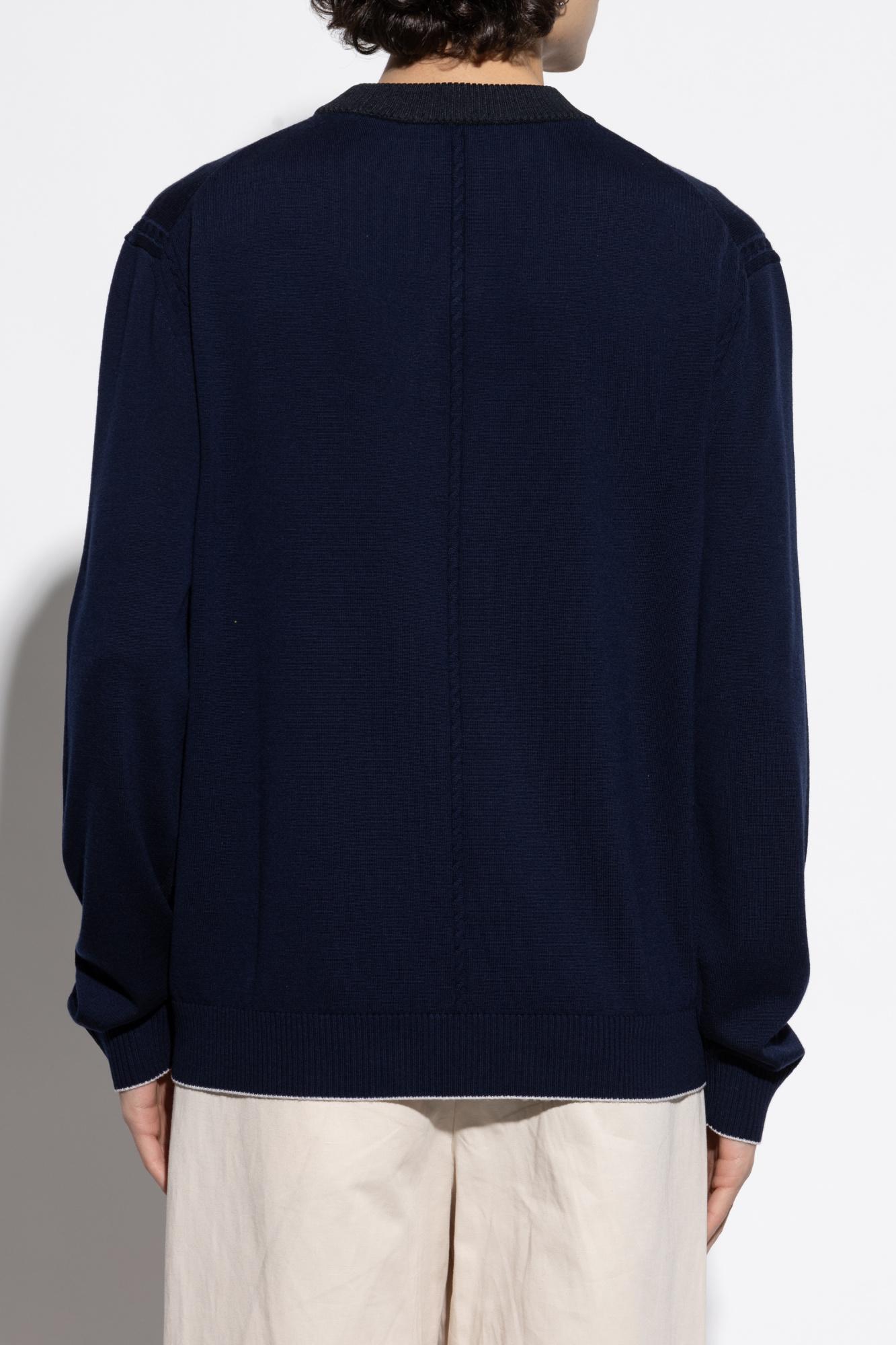 Jacquemus Sweater Tricot in Blue for Men | Lyst