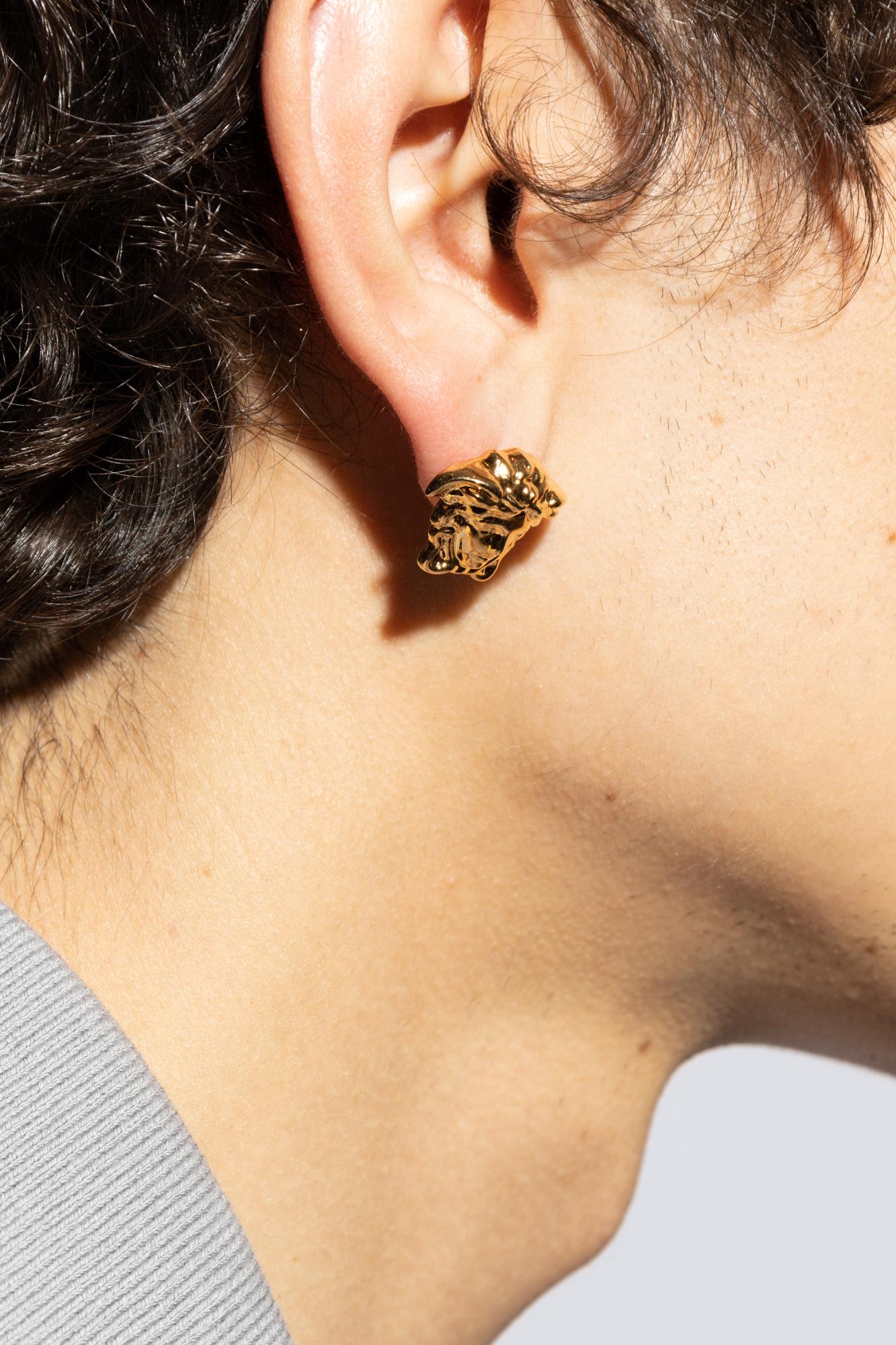 Medusa head earrings discount