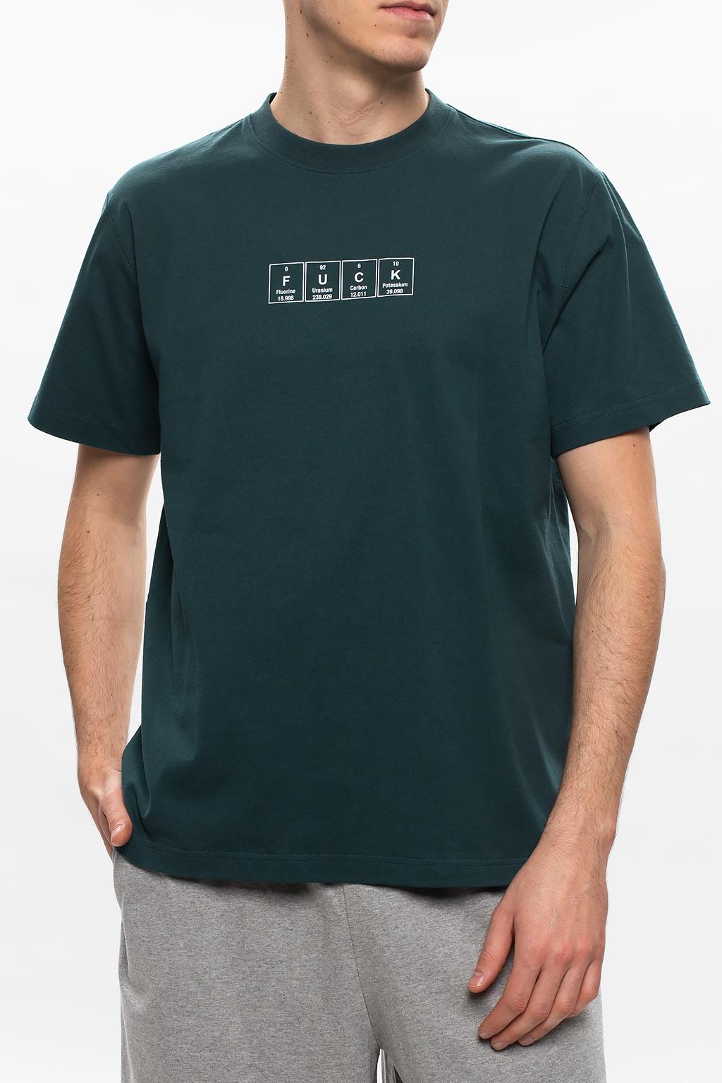 vetements green t shirt