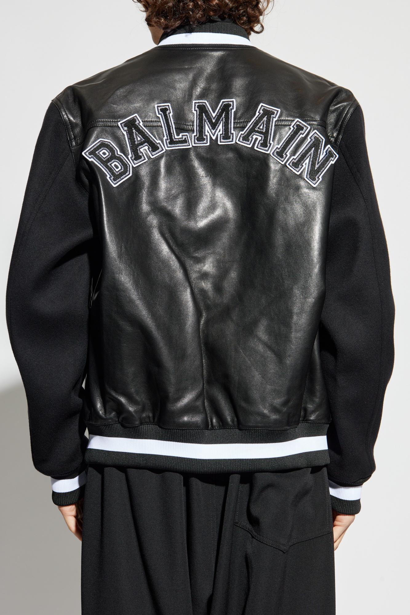 jack1984 BALMAIN military jacketジャケット Lot 50 - A Balmain by Olivier Rousteing khaki canvas