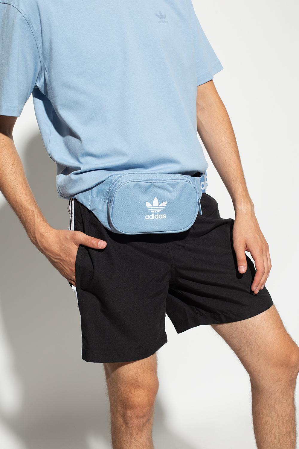 adidas Originals Belt Bag With Logo in Blue for Men