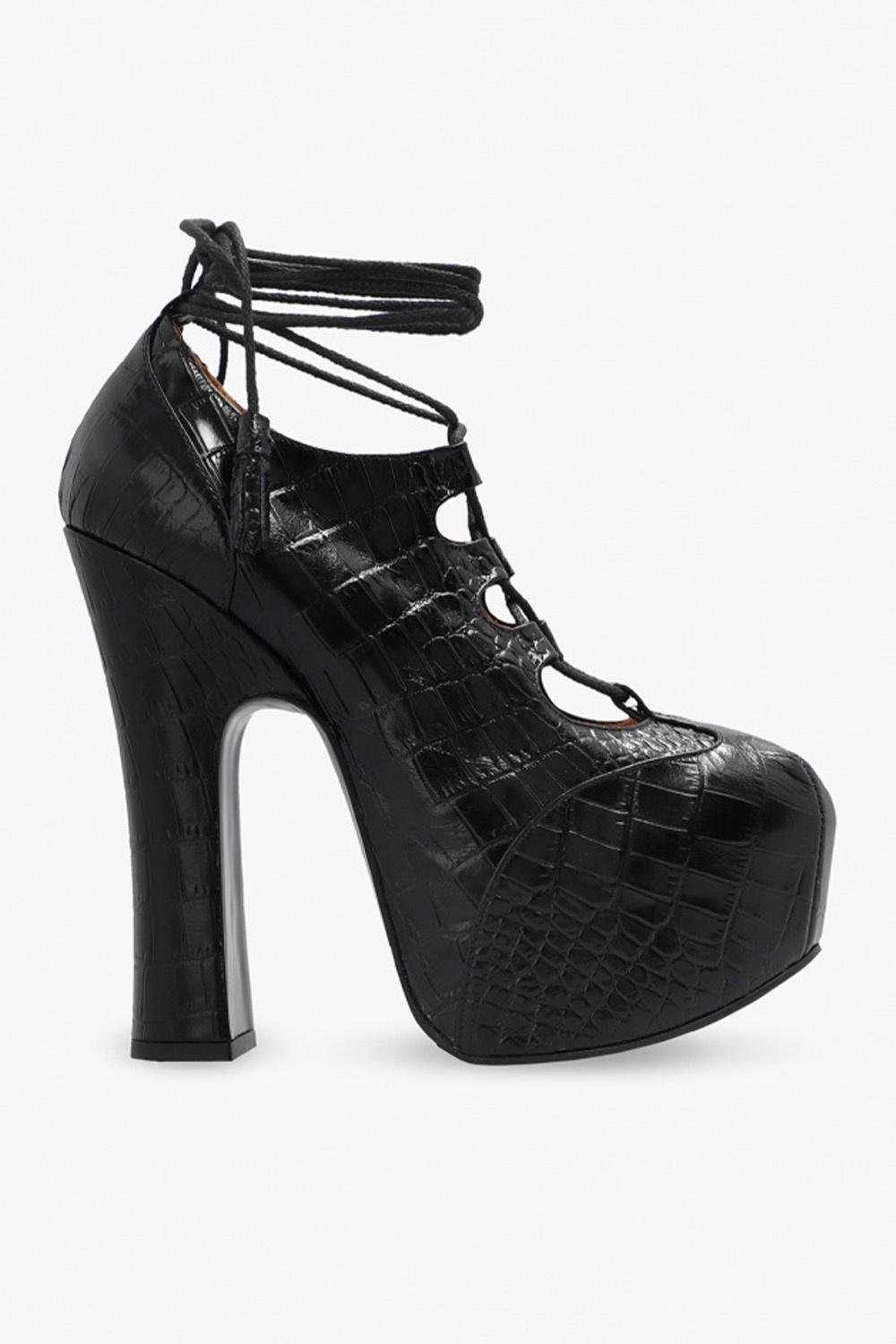 Vivienne Westwood 'elevated Ghille' Platform Boots in Black | Lyst UK