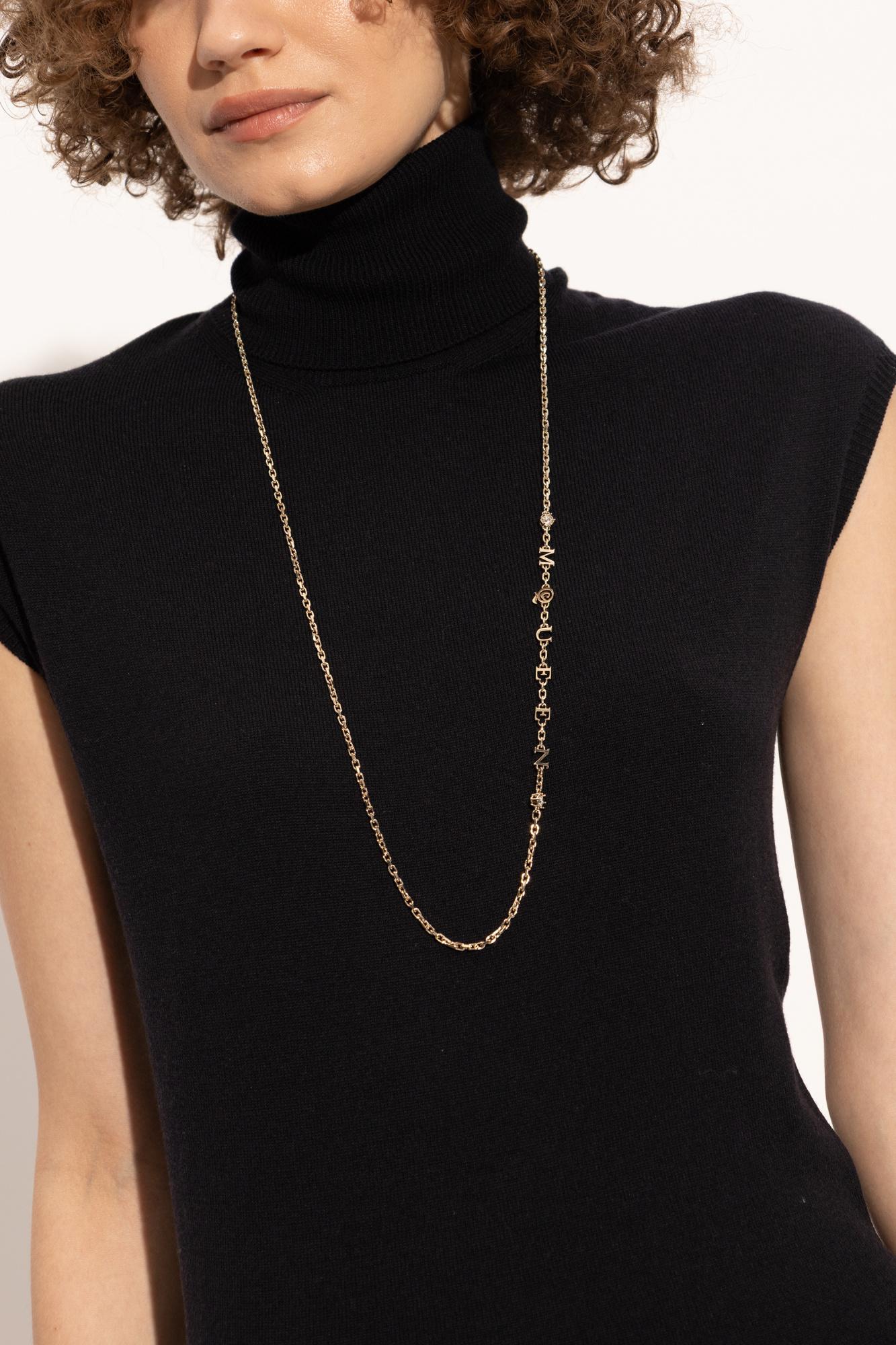 ネックレス・チョーカー Alexander Mcqueen Faceted Stone Necklace Alexander McQueen The Faceted Stone Necklace | Gold