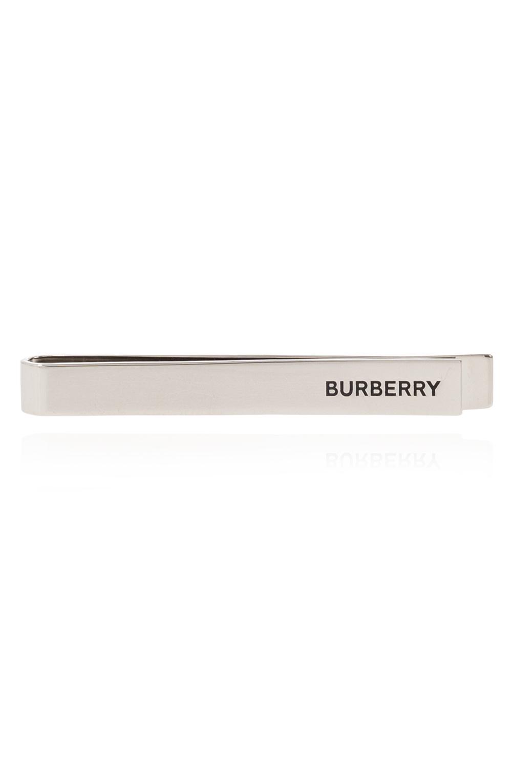 Burberry Brass Tie Clip in Silver (Metallic) for Men | Lyst