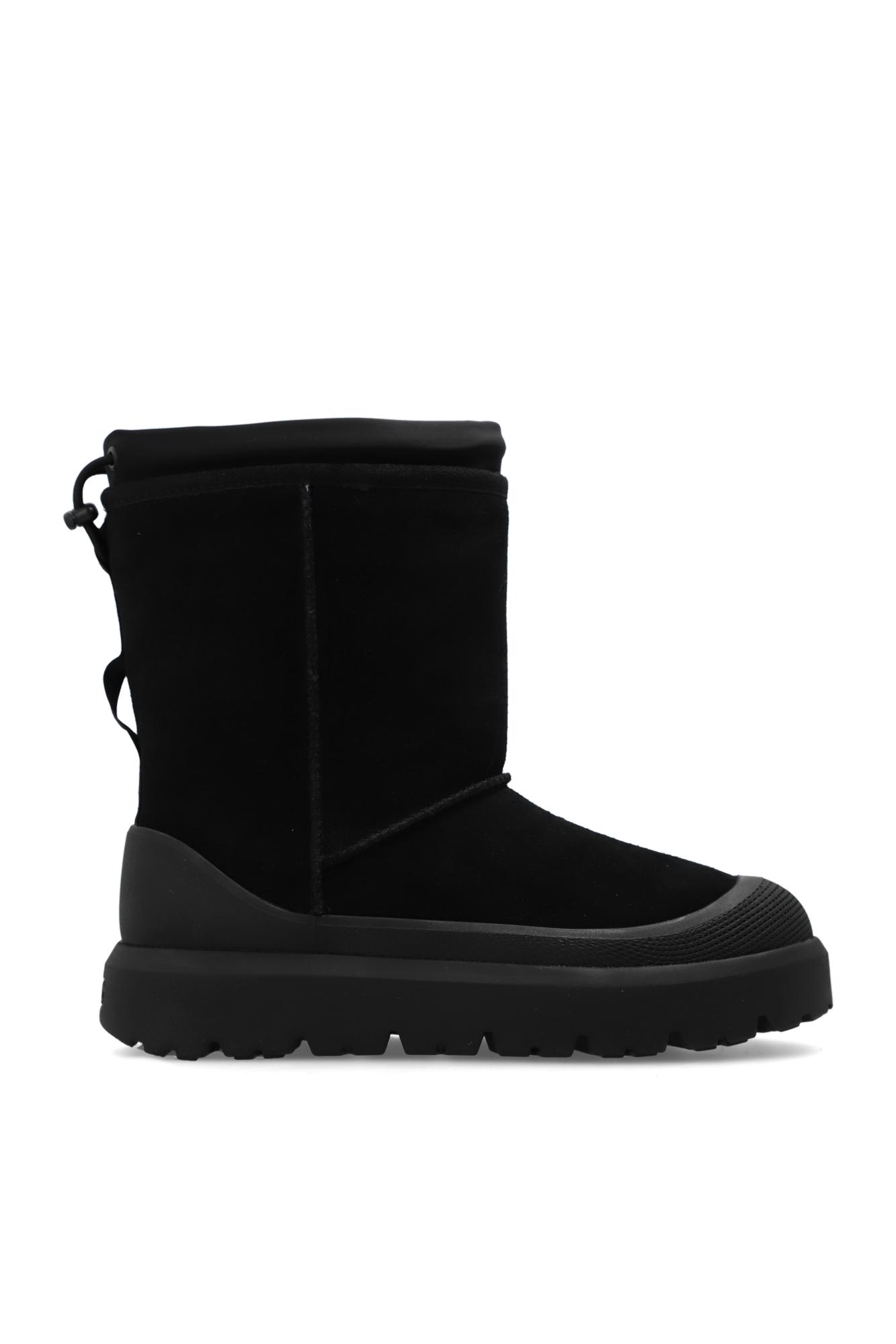 UGG 'classic Short Weather Hybrid' Snow Boots in Black for Men | Lyst