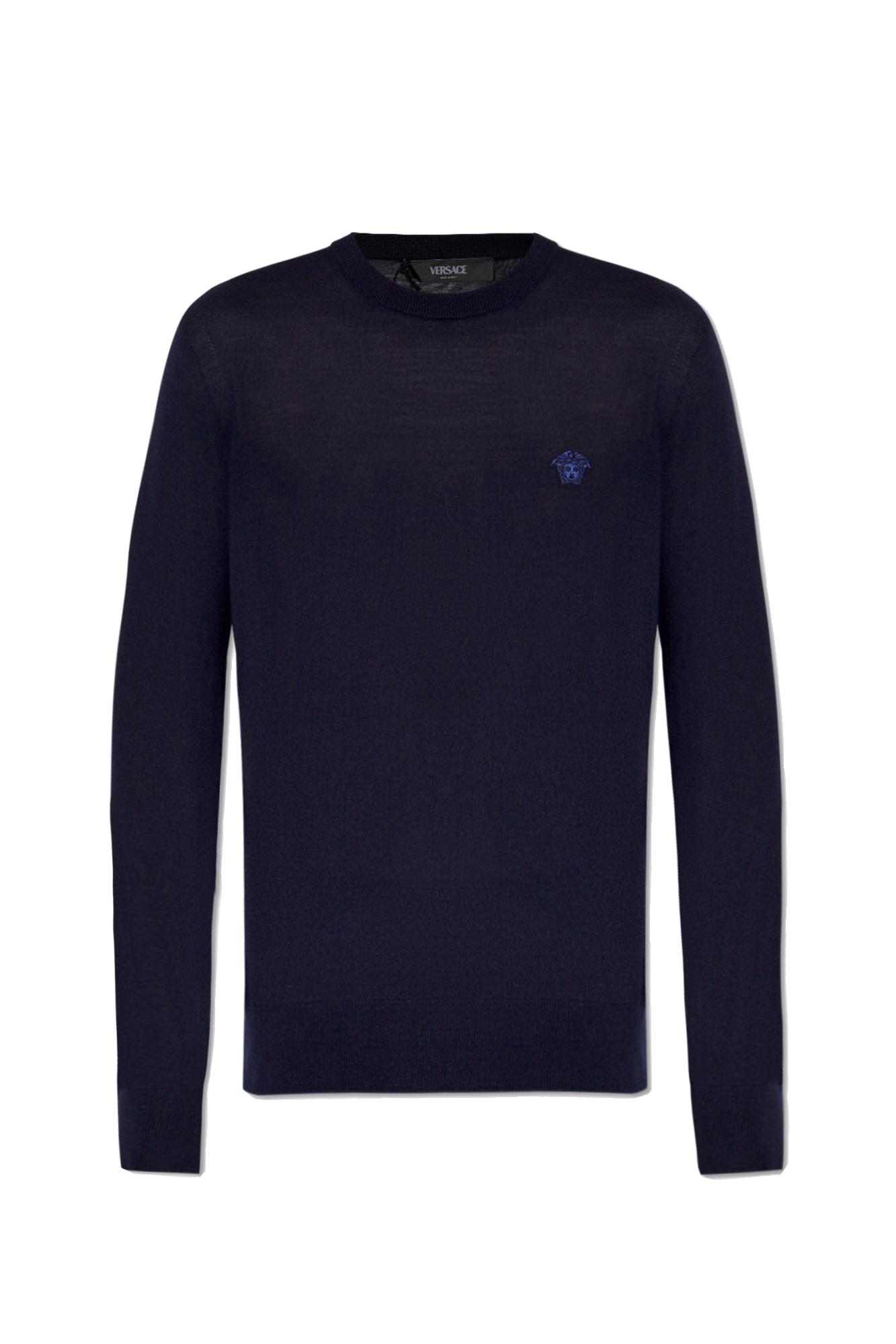 Blue versace sweater top
