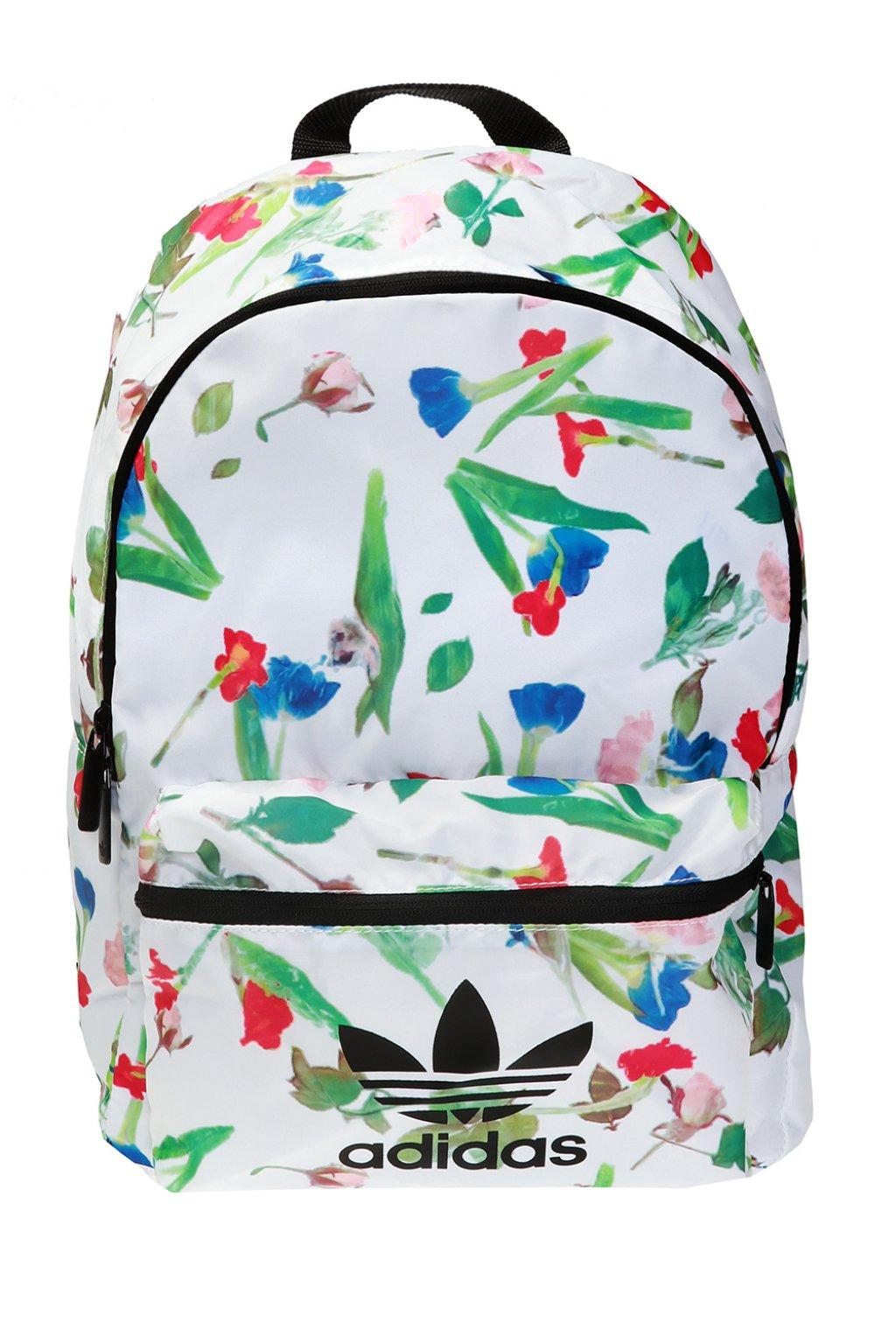 adidas flower backpack