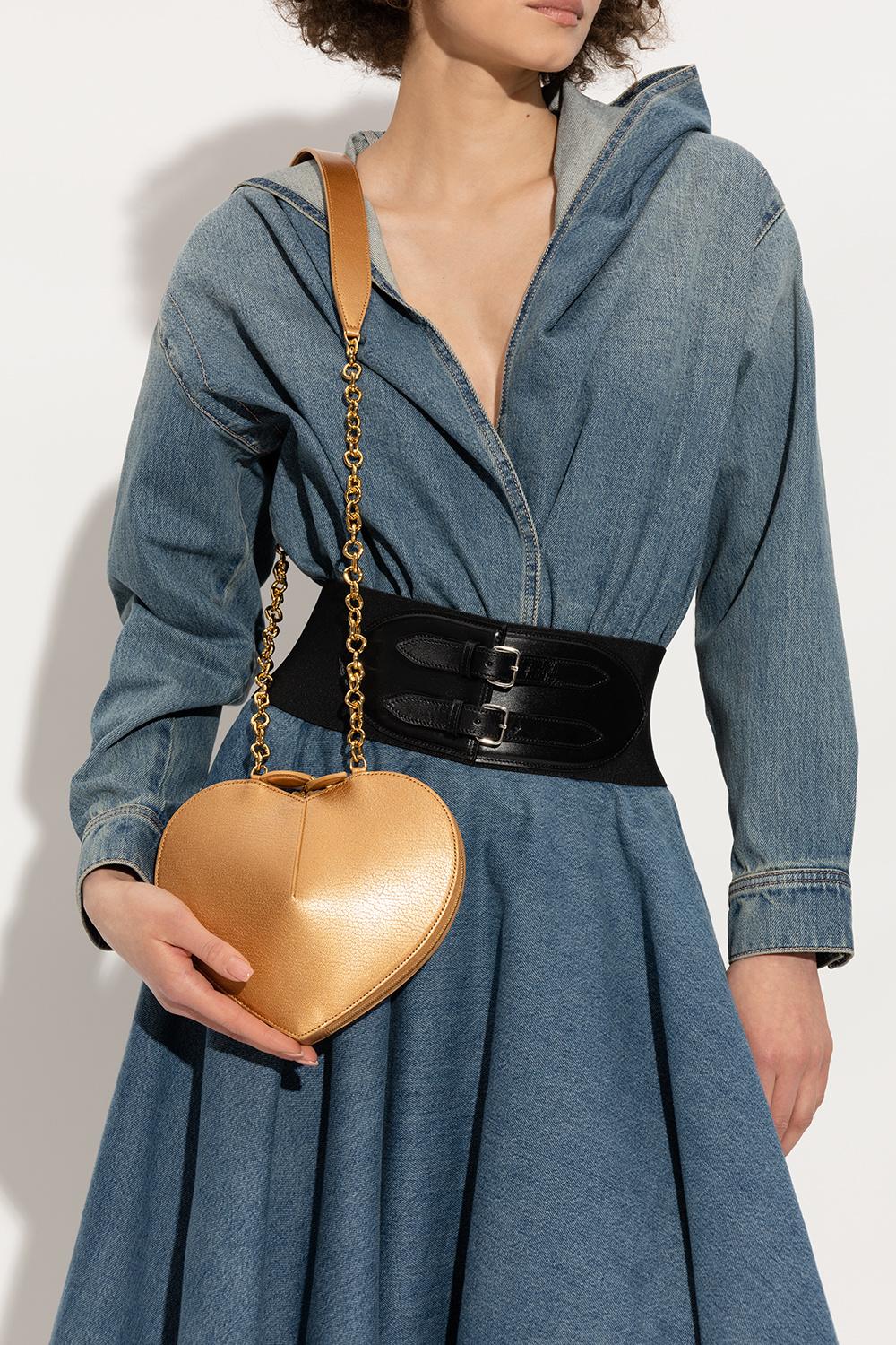 Alaïa 'coeur' Shoulder Bag in Blue | Lyst