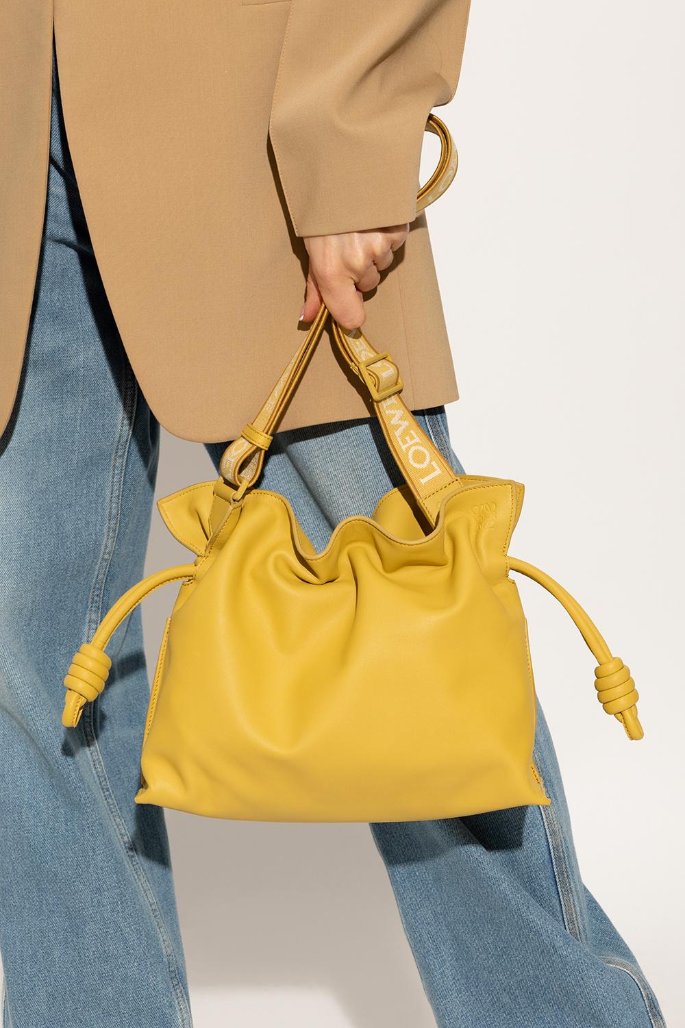 Loewe 'flamenco Puffer' Shoulder Bag in Yellow Lyst