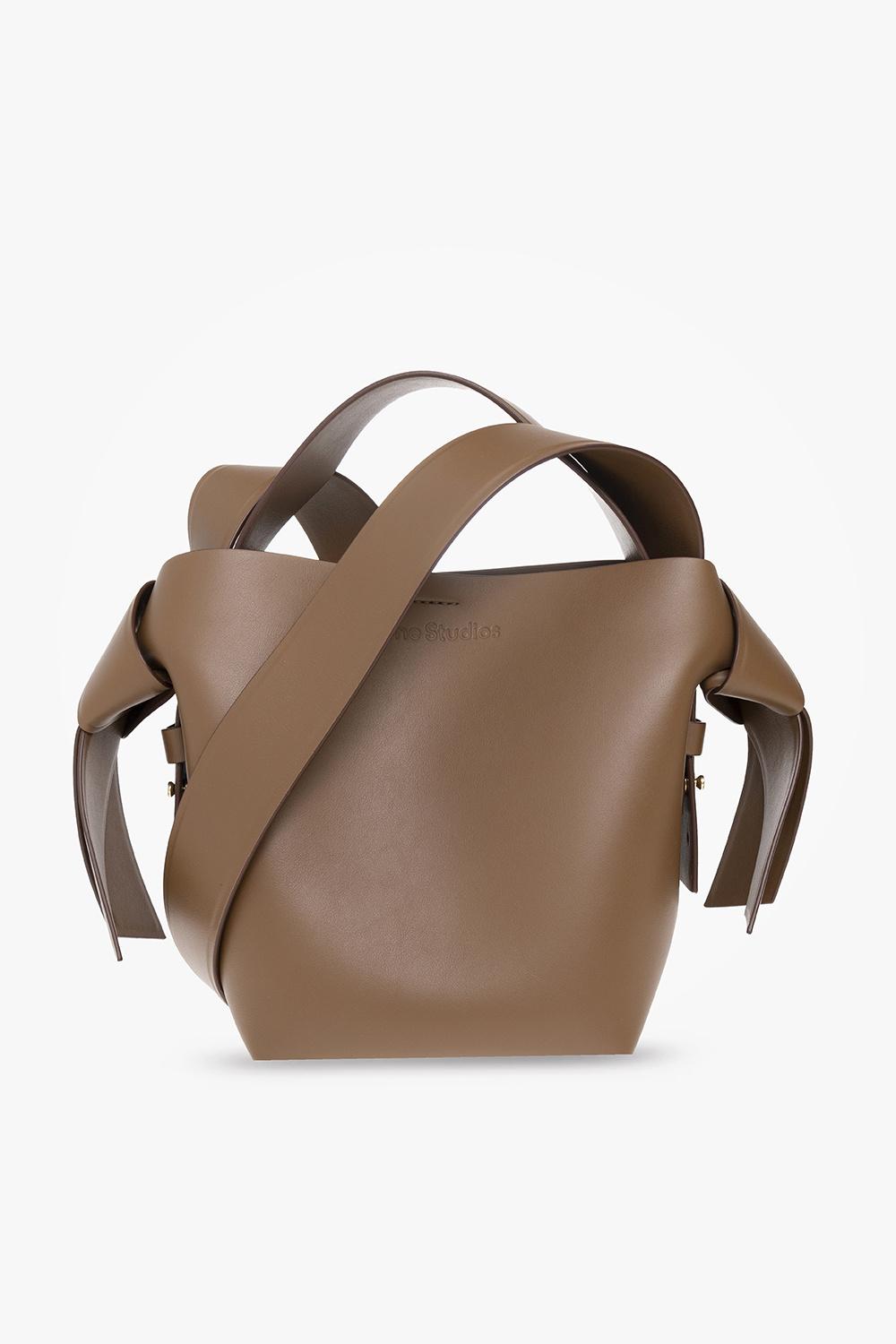 Acne Studios 'musubi Mini' Leather Shoulder Bag in Brown | Lyst Canada