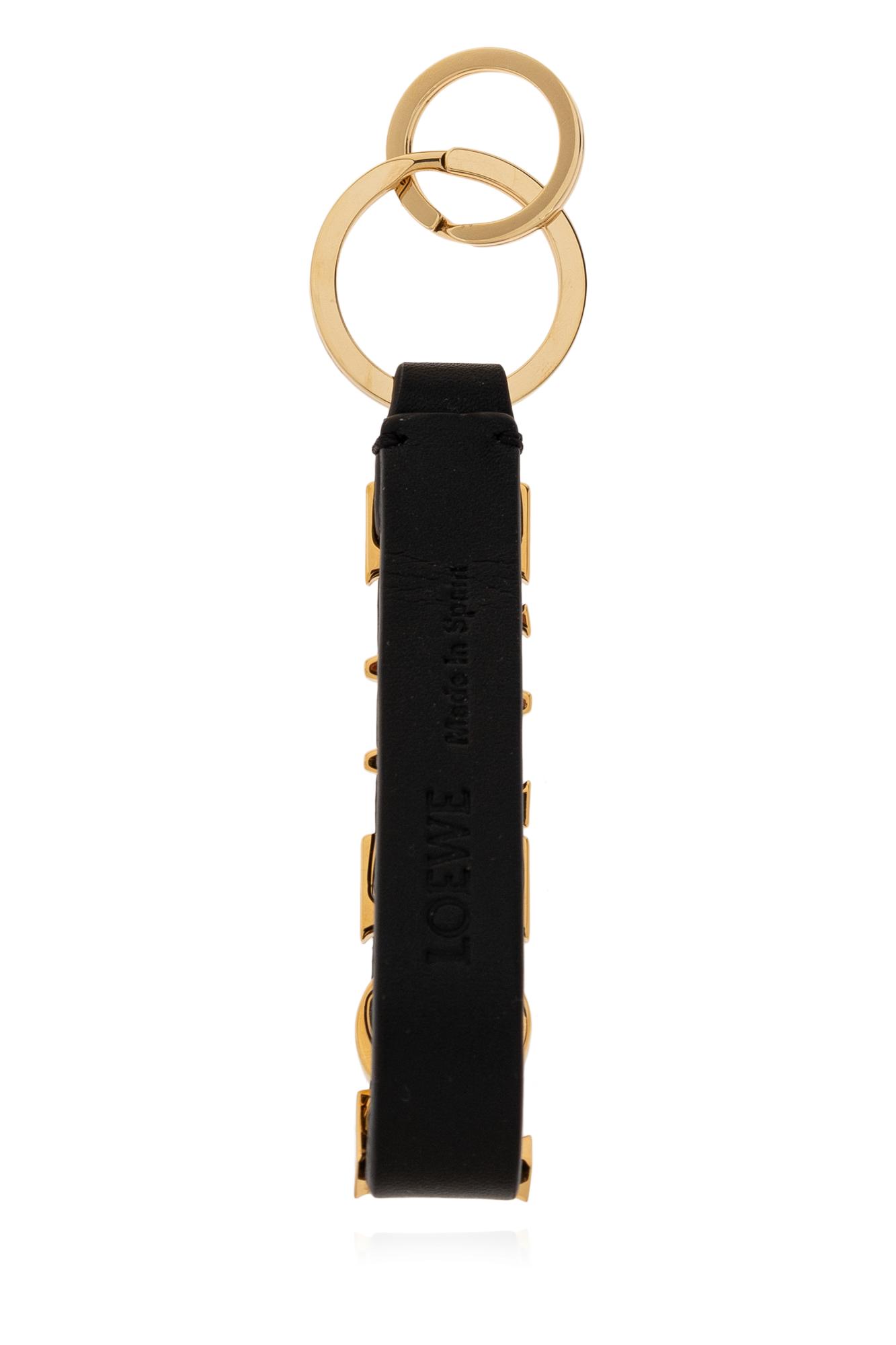 【関税&送料込】Loewe Gold l Keyring Anagram keyring Gold - LOEWE