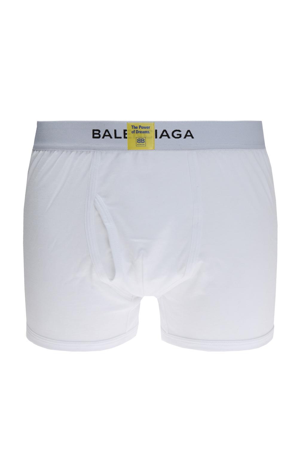 Balenciaga Cotton Boxers Three-pack for Men - Lyst