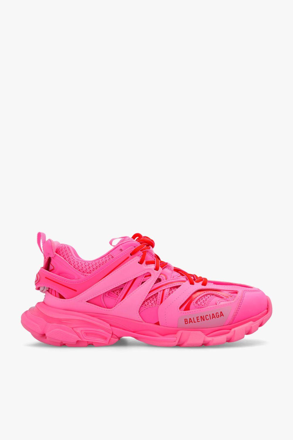 balenciaga pink track sneakers