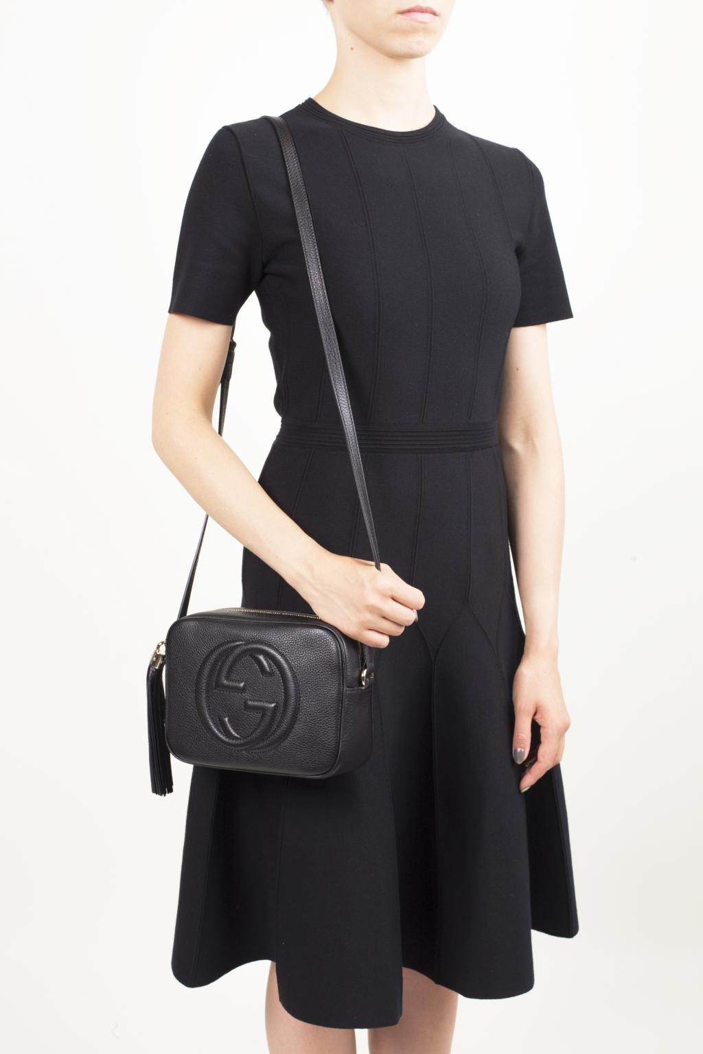 Gucci Soho Camera Bag in Black | Lyst